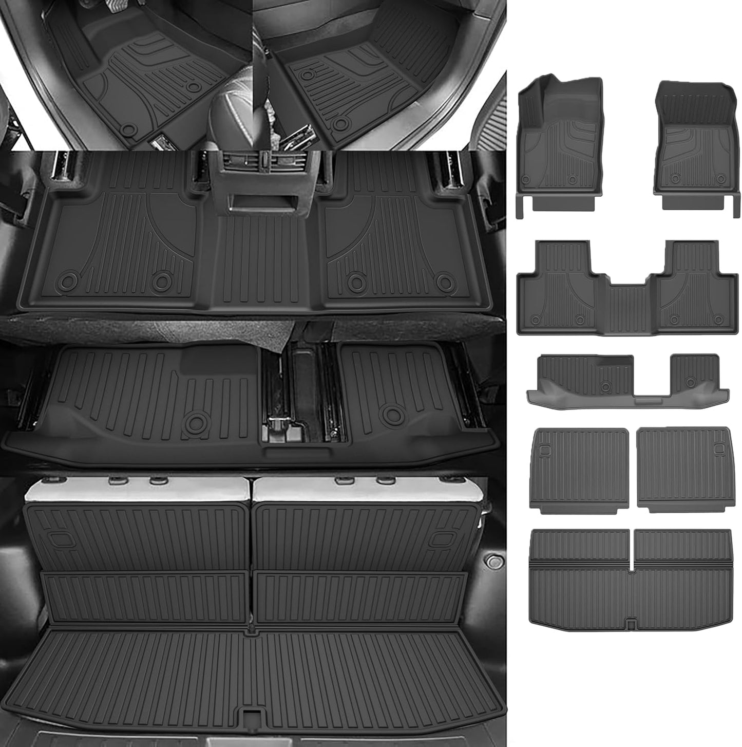 Custom Fit All Weather Floor Mats for 2022-2025 Mitsubishi Outlander