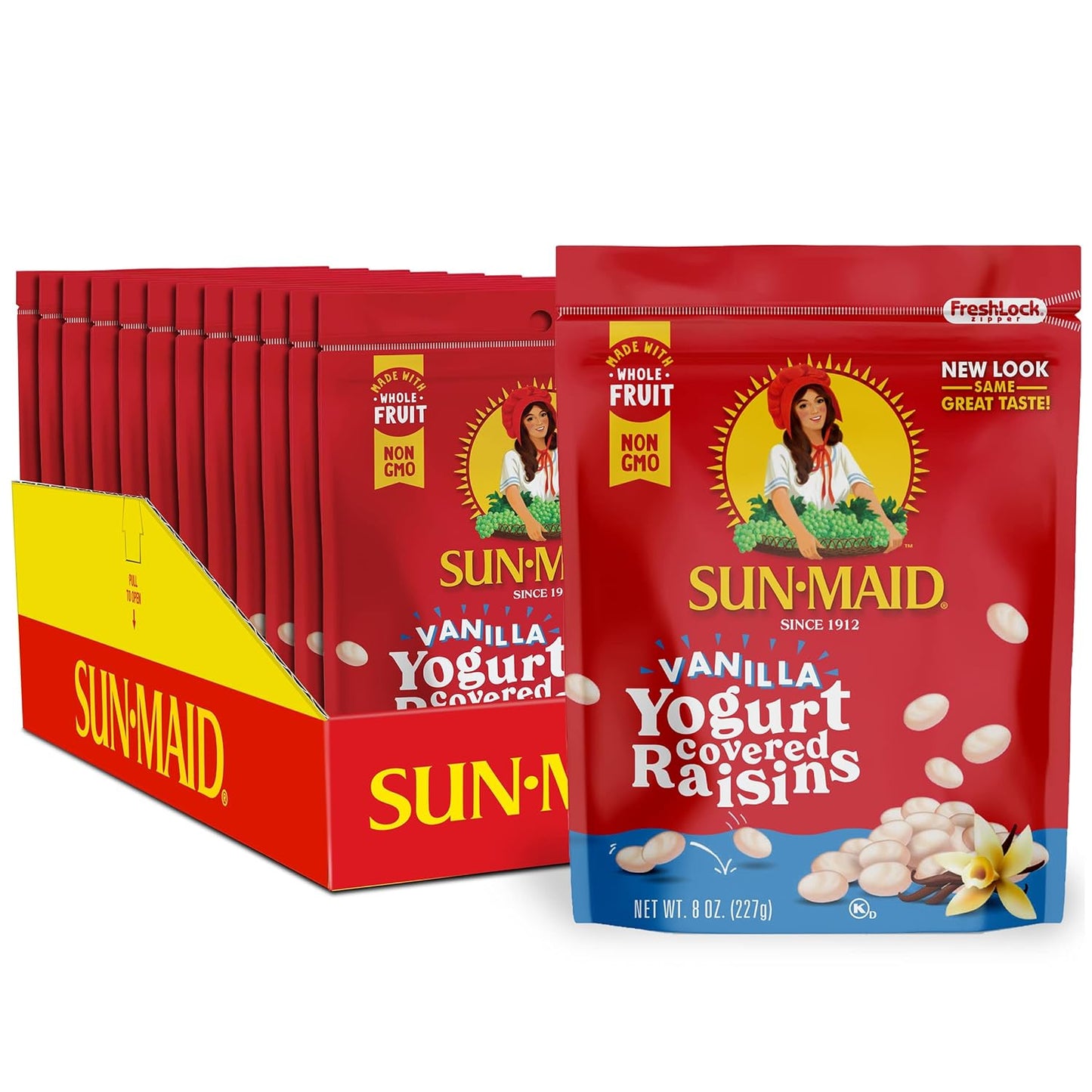 Sun-Maid Vanilla Yogurt Coated Raisins - Delicious Snack Option