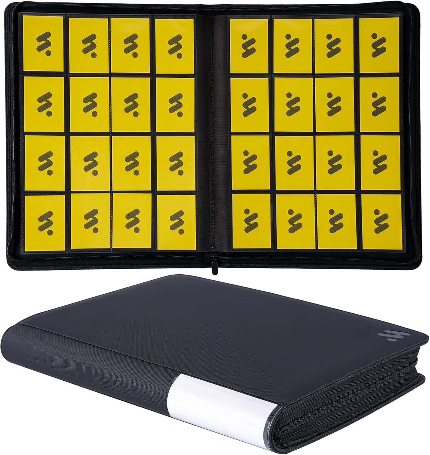 Card Binder 16 Pocket for Trading Cards - Large Capacity Album