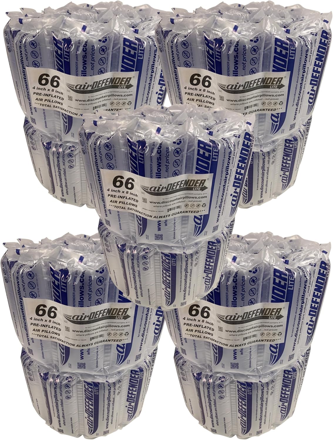 330 Count Airdefender Air Pillows for Shipping and Packing Needs