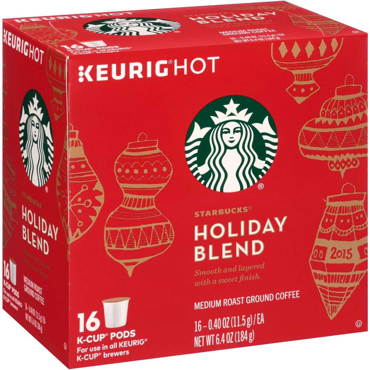 Starbucks Holiday Blend K-Cups - Festive Flavor!