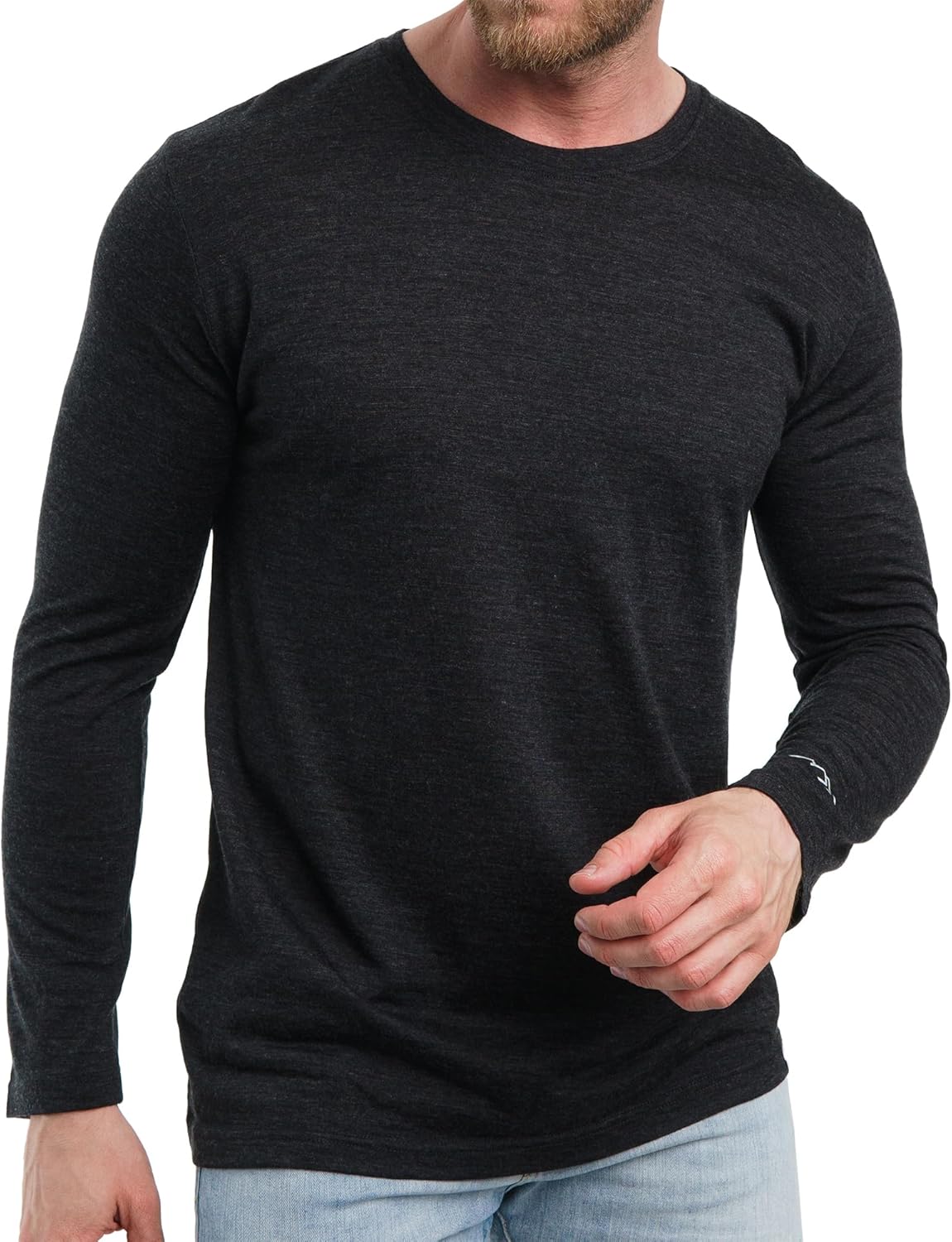 Merino Wool Base Layer Mens - 100% Merino Wool Thermal Shirts