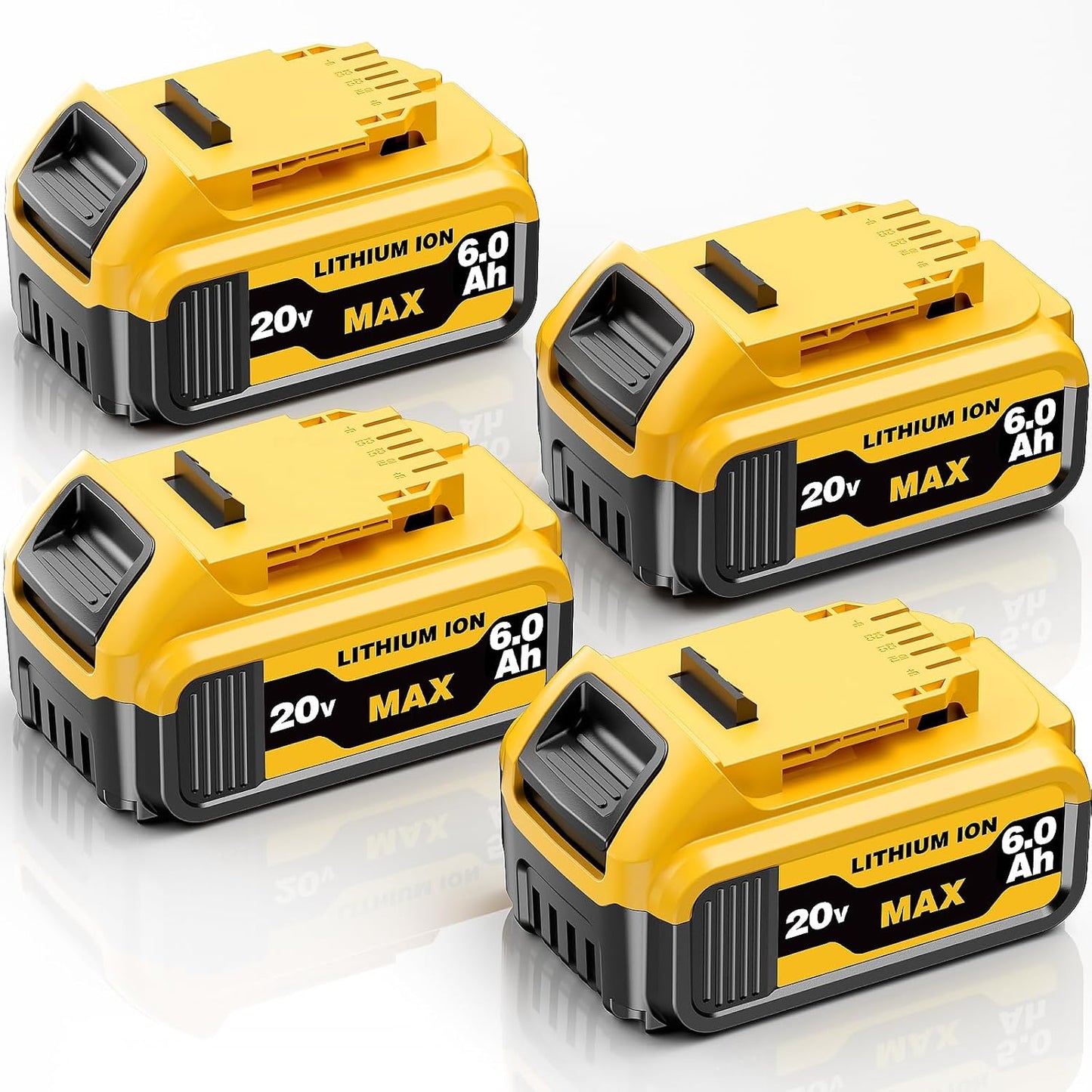 6.0AH DCB206 Replacement Battery for Dewalt 20v Max Tools