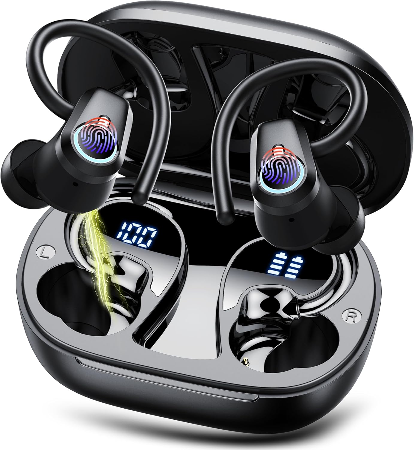 2025 Wireless Earbuds: 50H Playtime, HD Stereo Sound