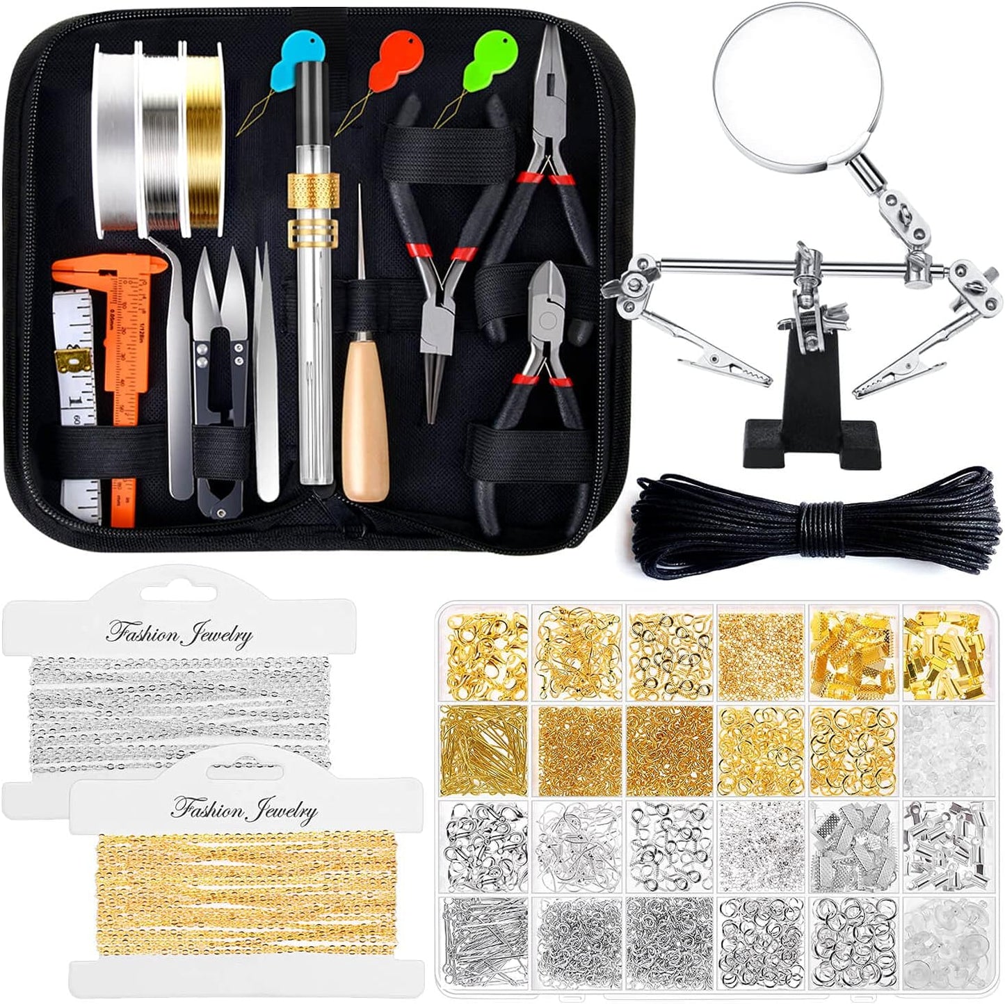 Shynek Jewelry Making Supplies Kit for Adults with Tools
