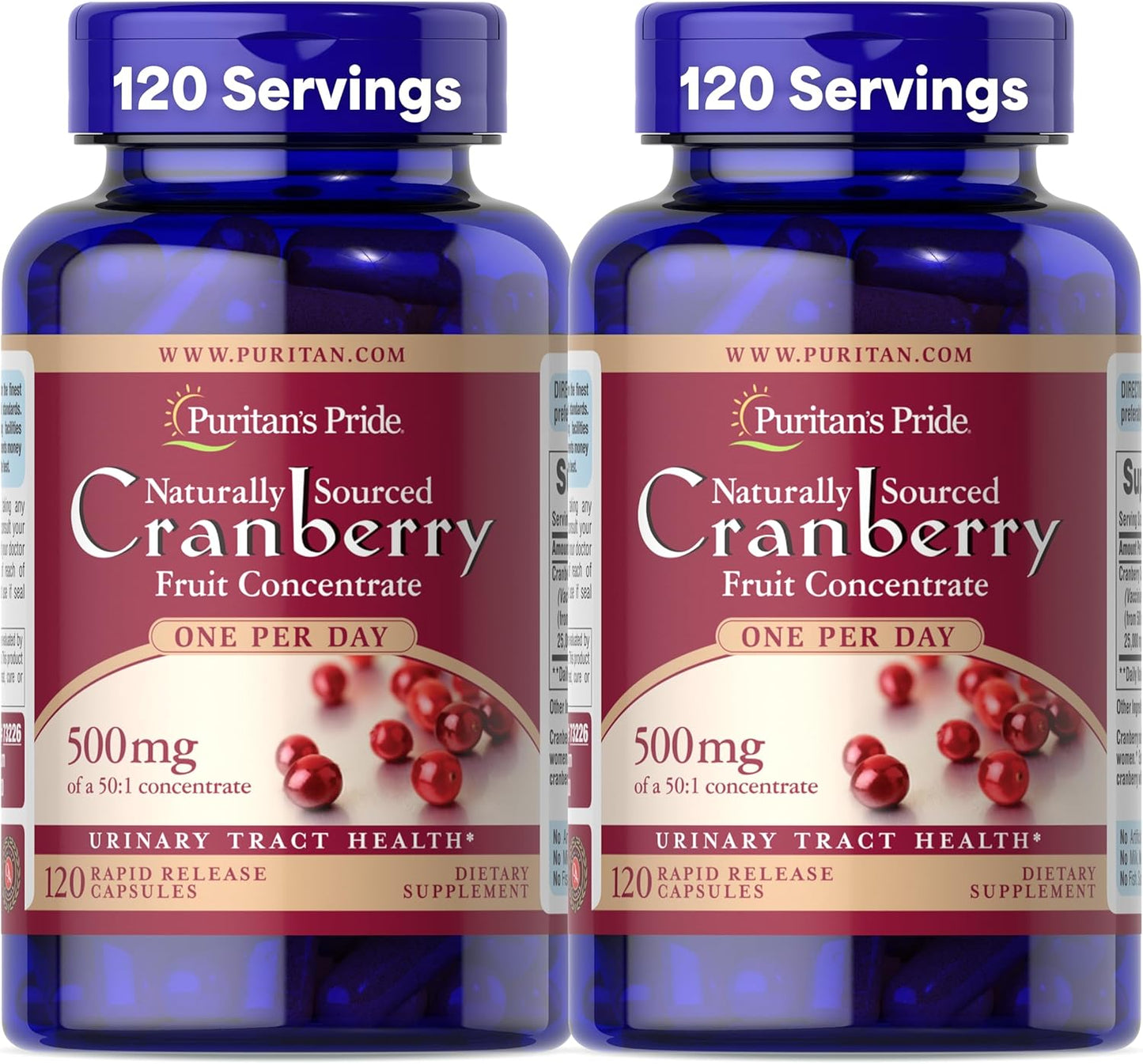 Naturally Sourced Cranberry Concentrate for Urinary Support