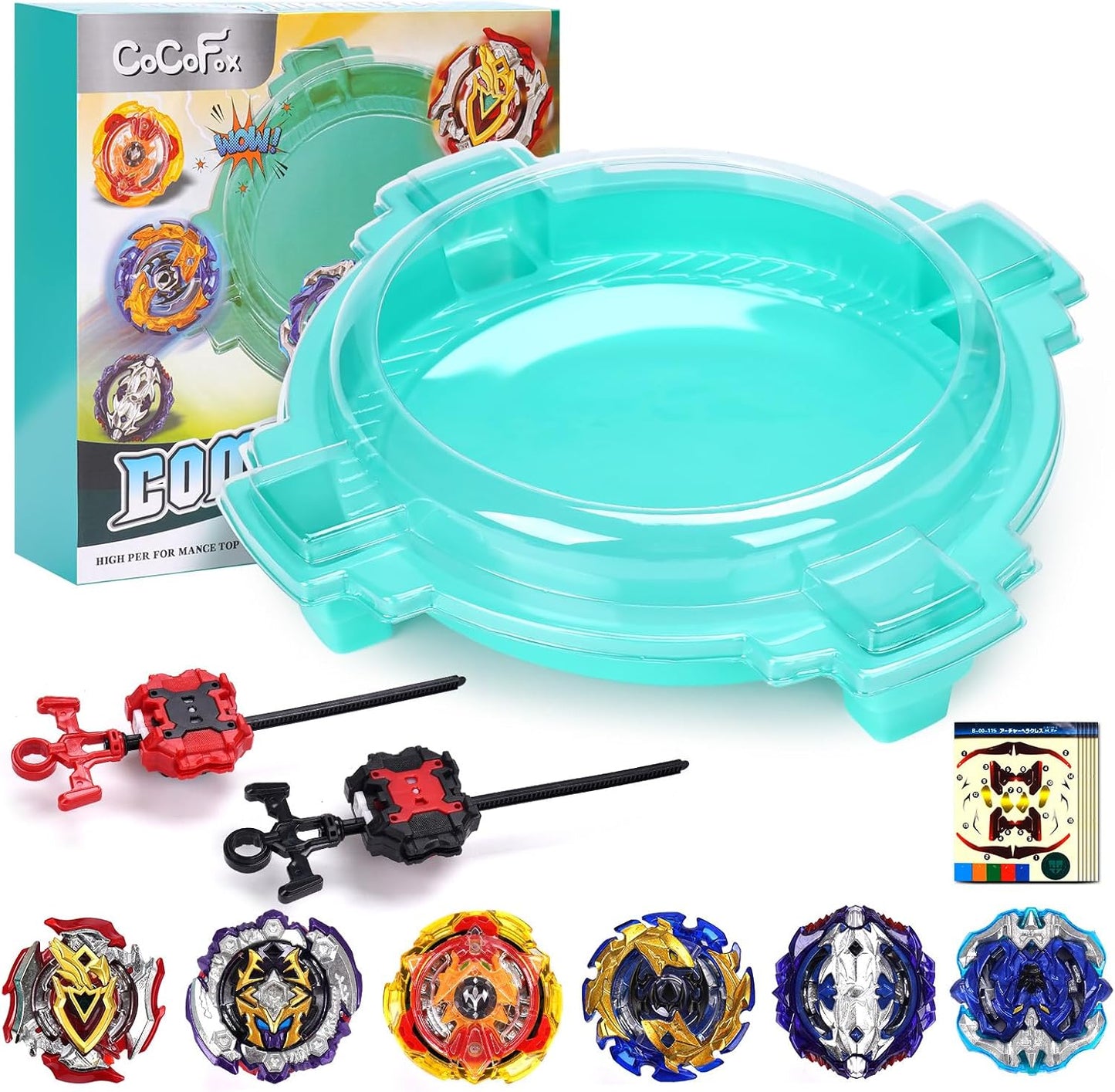 COCOFOX Battling Top Burst Toy Set for Epic Battle Fun