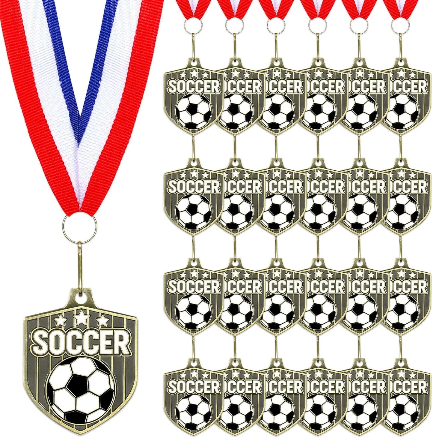 Tondiamo 24/48 Pcs Award Medals for Sports Events and Tournaments