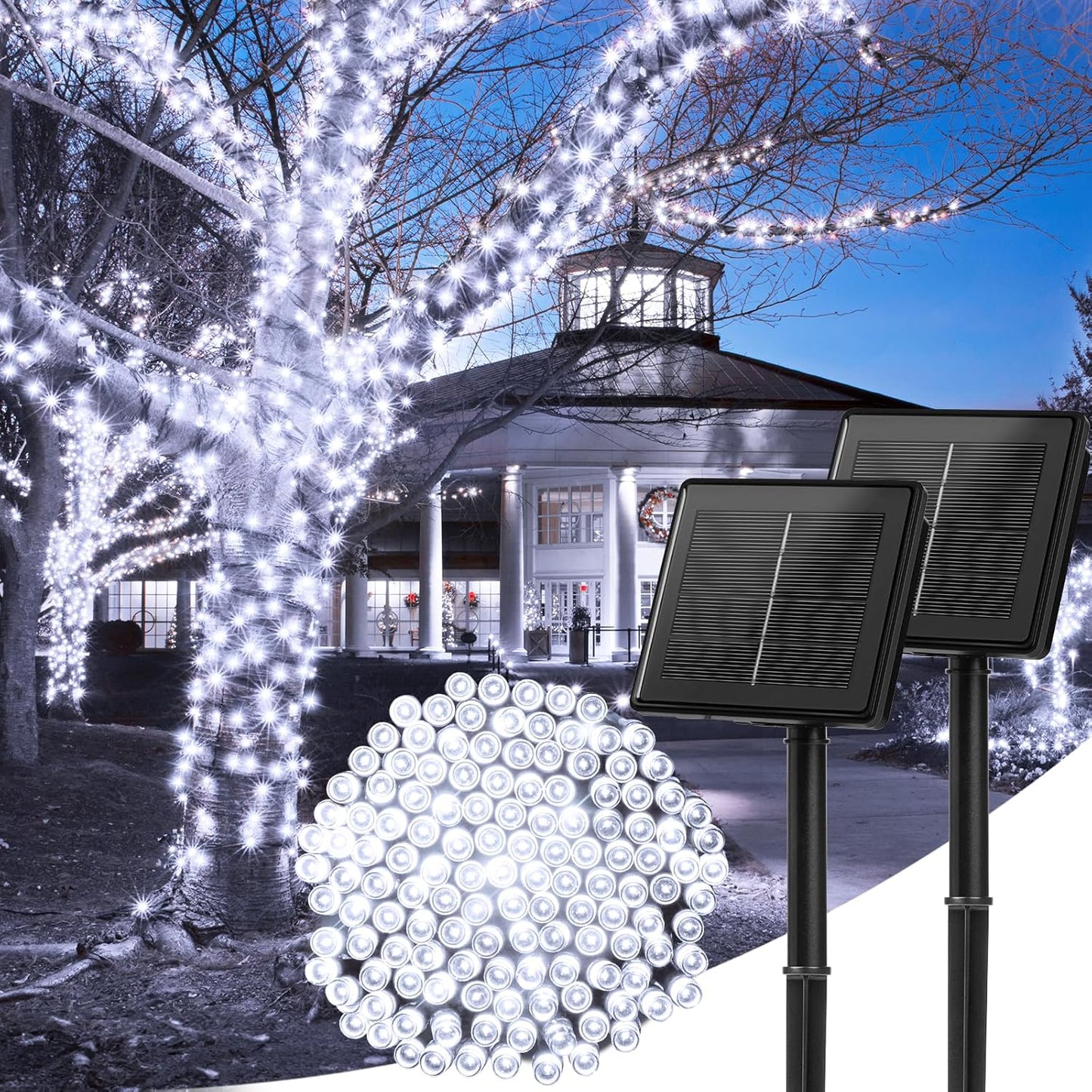 Solar Lights Outdoor Waterproof for Festive Ambiance and Decor