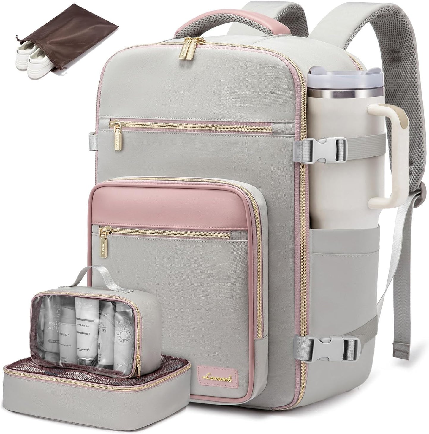 LOVEVOOK Travel Backpack for Women - 40L Carry On Bag