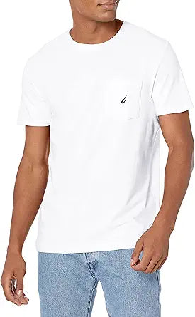 Nautica Men's Solid Crew Neck Short-Sleeve Pocket T-Shirt Review