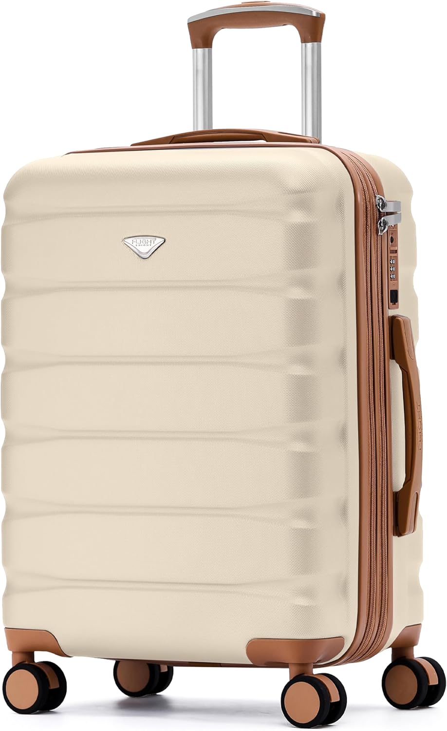 Expandable Carry On Suitcase with TSA Lock and USB C Port