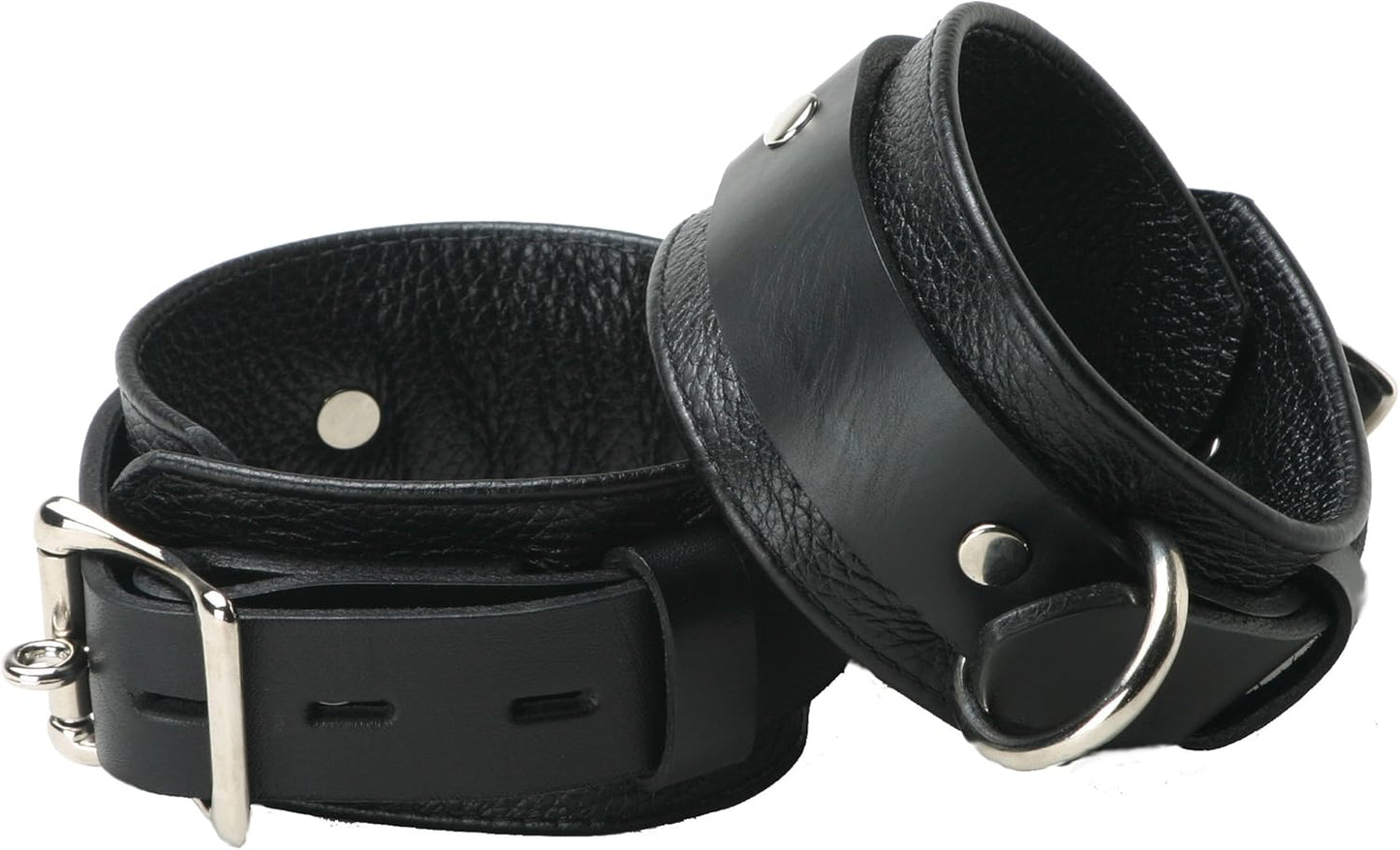 Strict Leather Deluxe Locking Cuffs for Secure Ankle Restraint