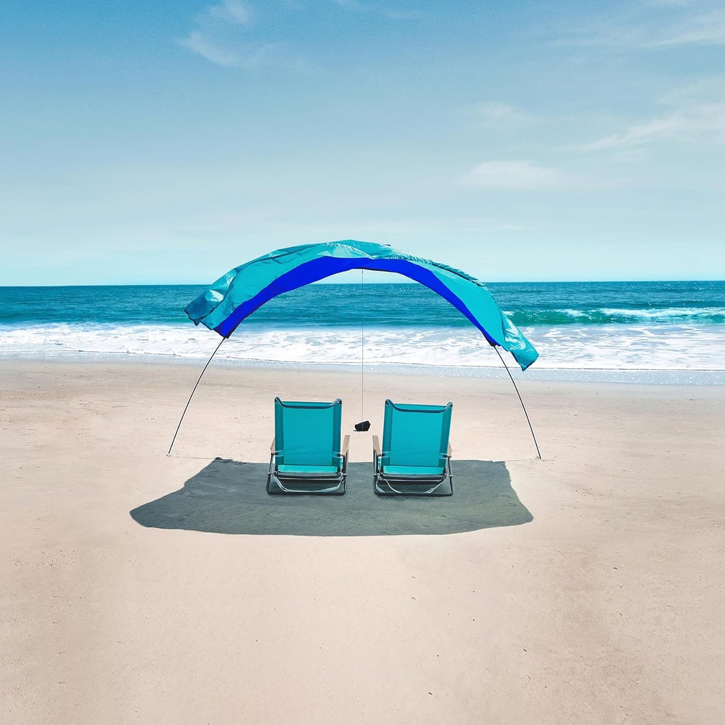 Shibumi Shade Mini - The Ultimate Wind-Powered Beach Canopy