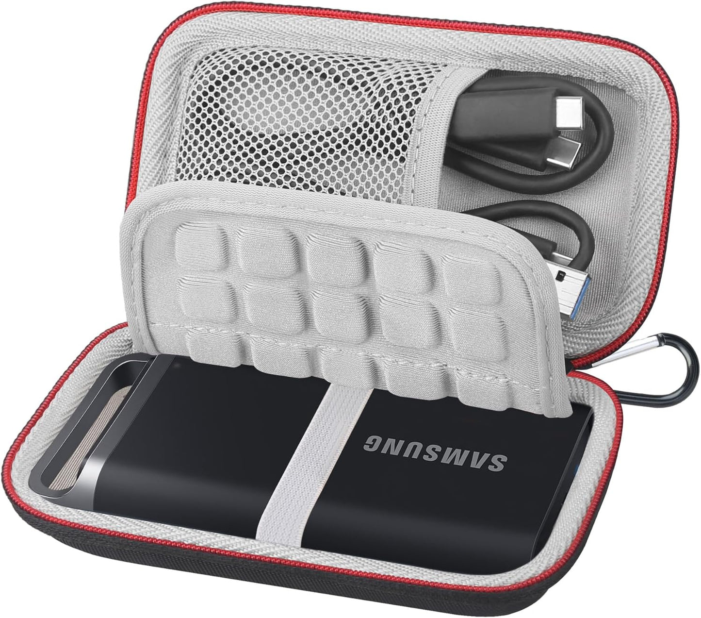 Lacdo EVA Shockproof Case for Samsung T5 SSD