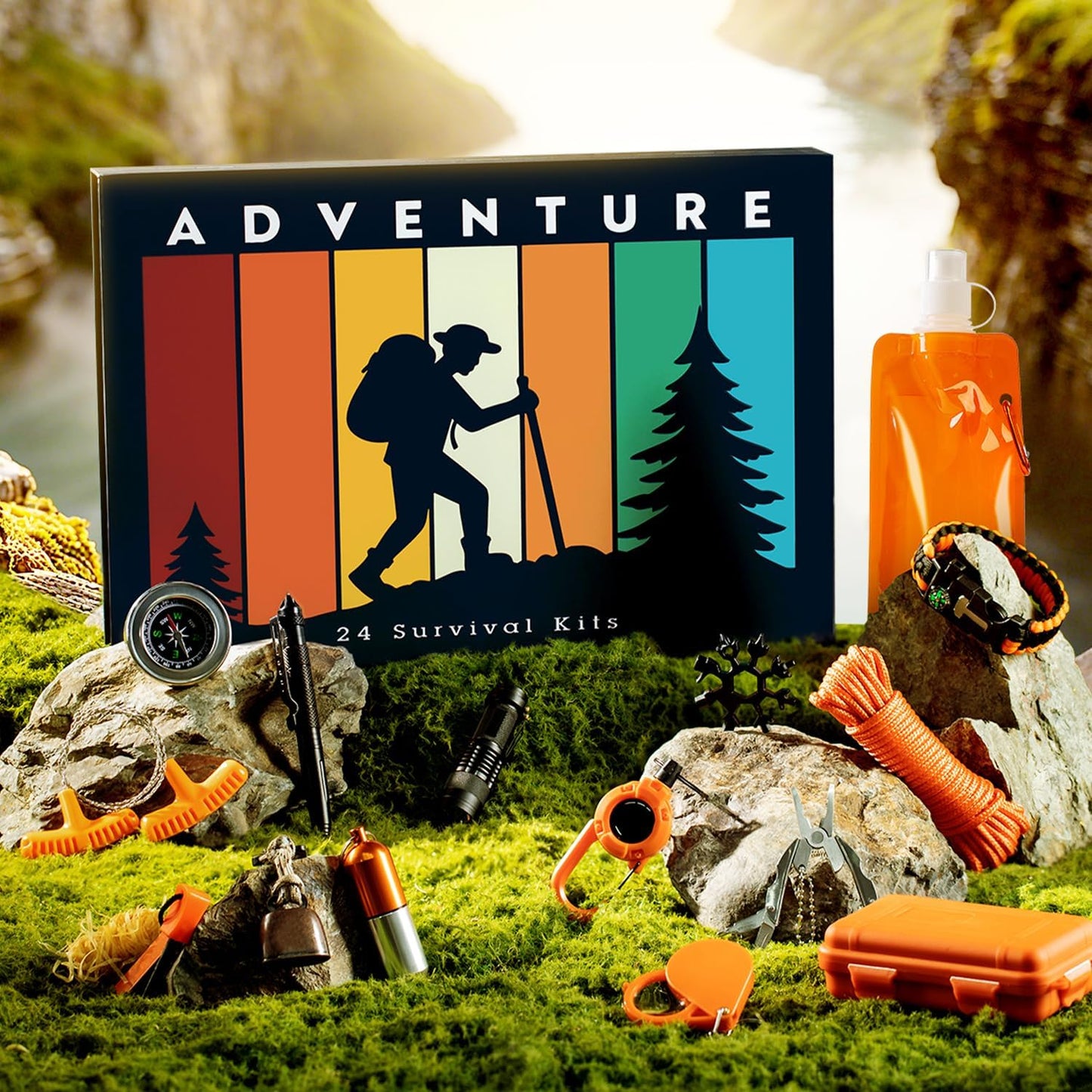 Survival Kit Advent Calendar 2025 for Outdoor Enthusiasts
