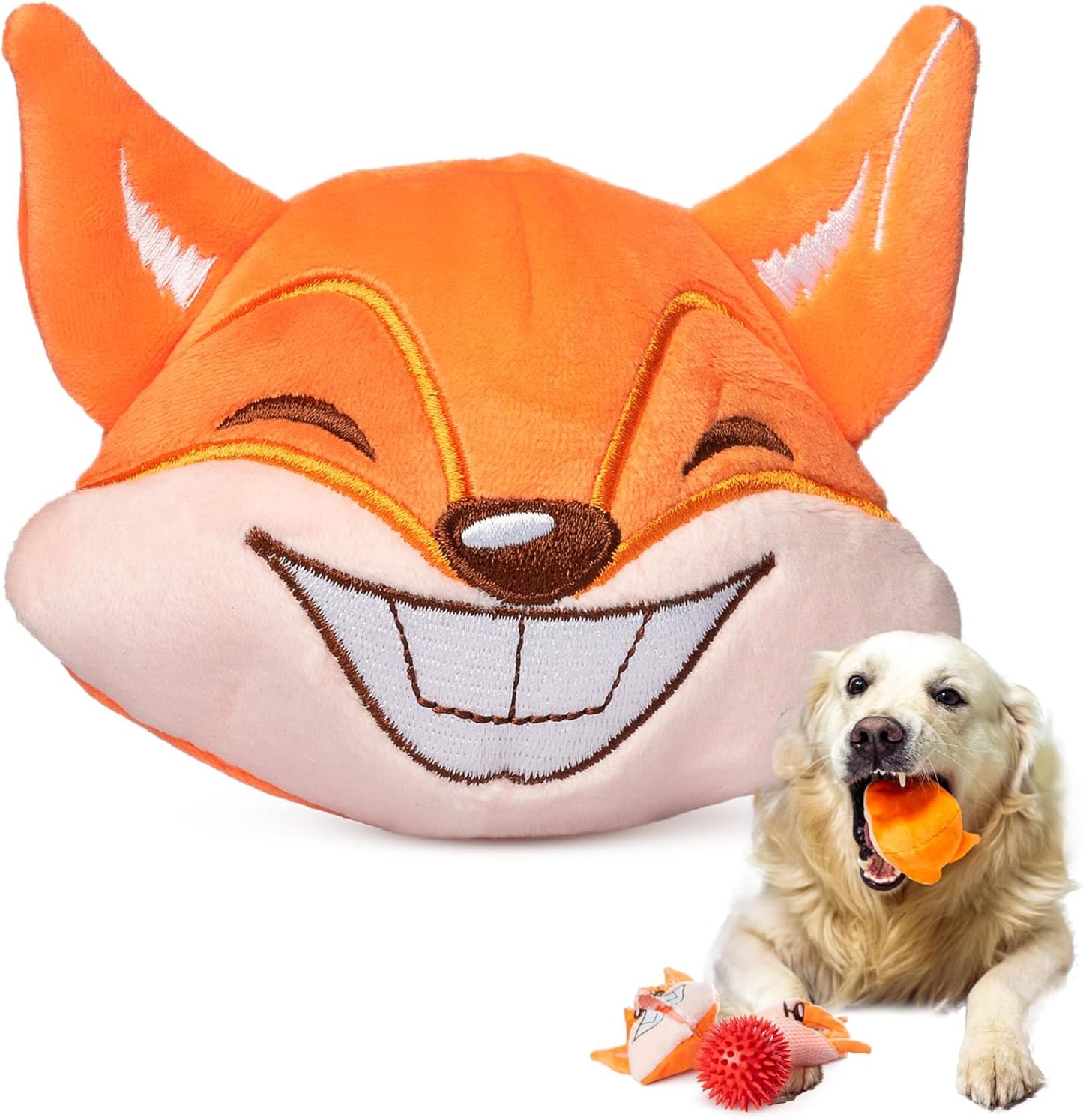 3in1 Dog Toys - Aggressive Chewers Approved - Interactive & Teething Fun