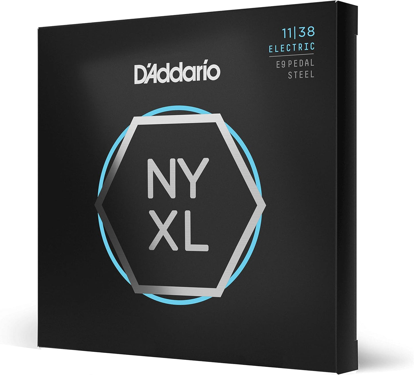 D'Addario NYXL1138PS - Unmatched Strength & Stability - For 10-String Pedal Steel - 11-38 Regular Light