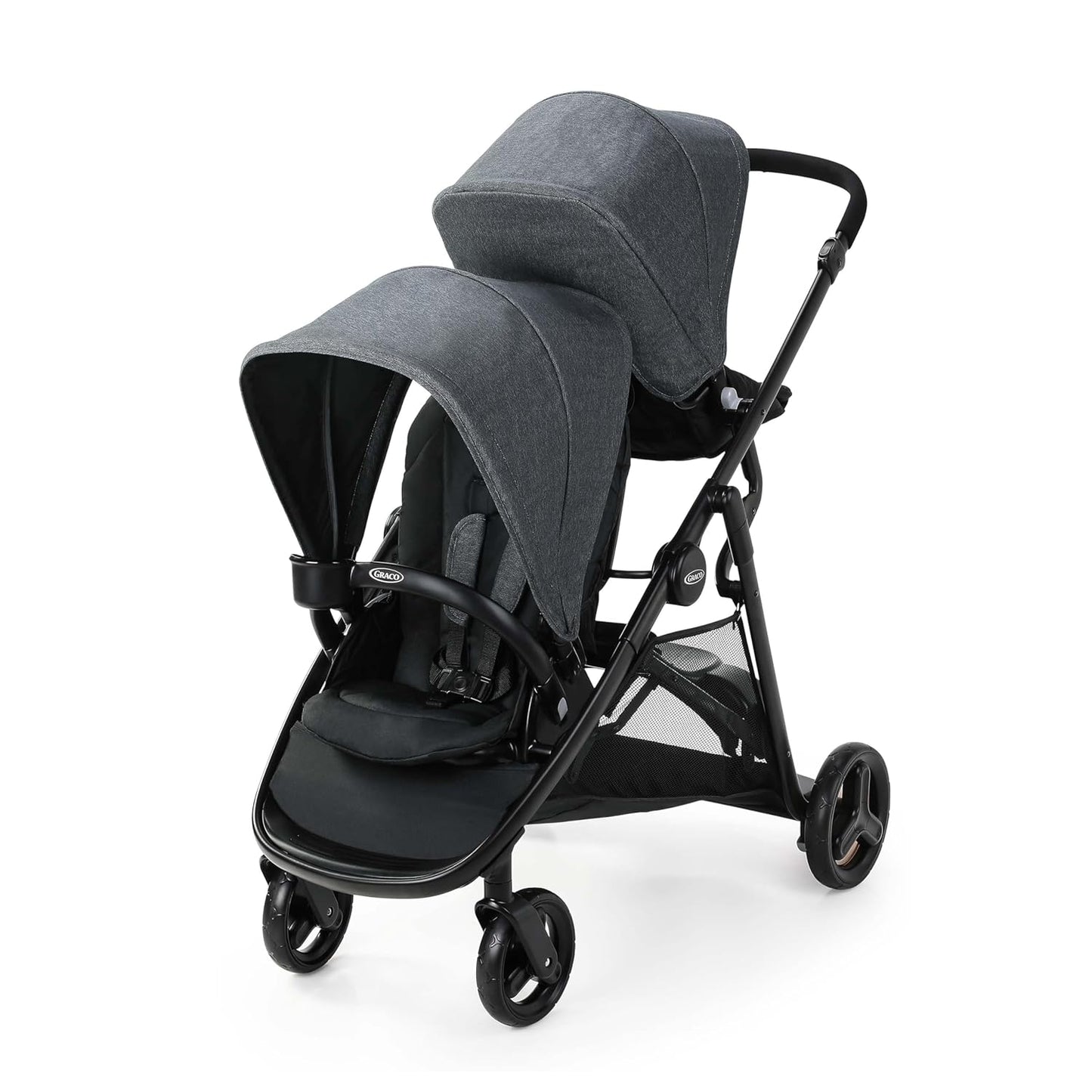 Graco Ready2Grow 2.0 Double Stroller with Bench and Platform