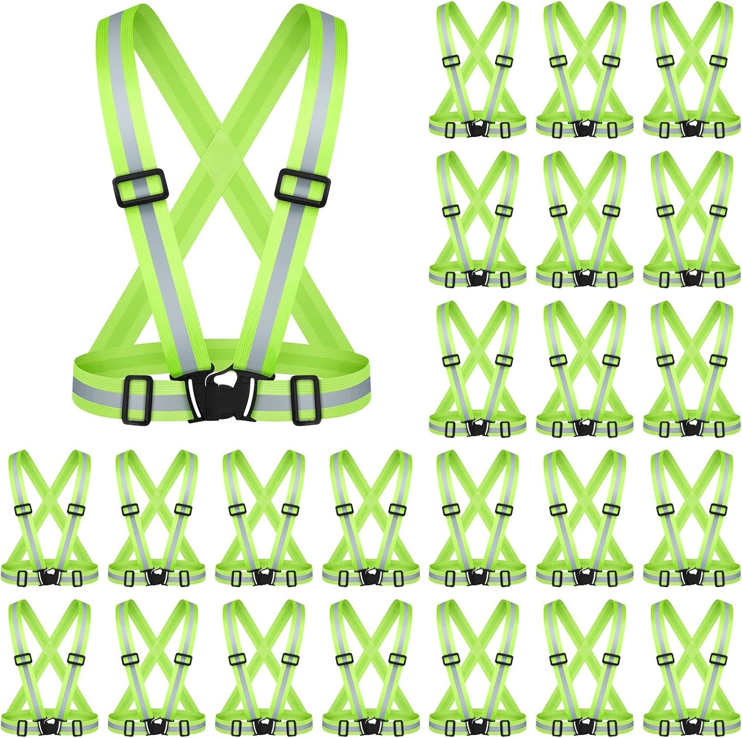 Hercicy Reflective Running Vest for High Visibility Safety Gear