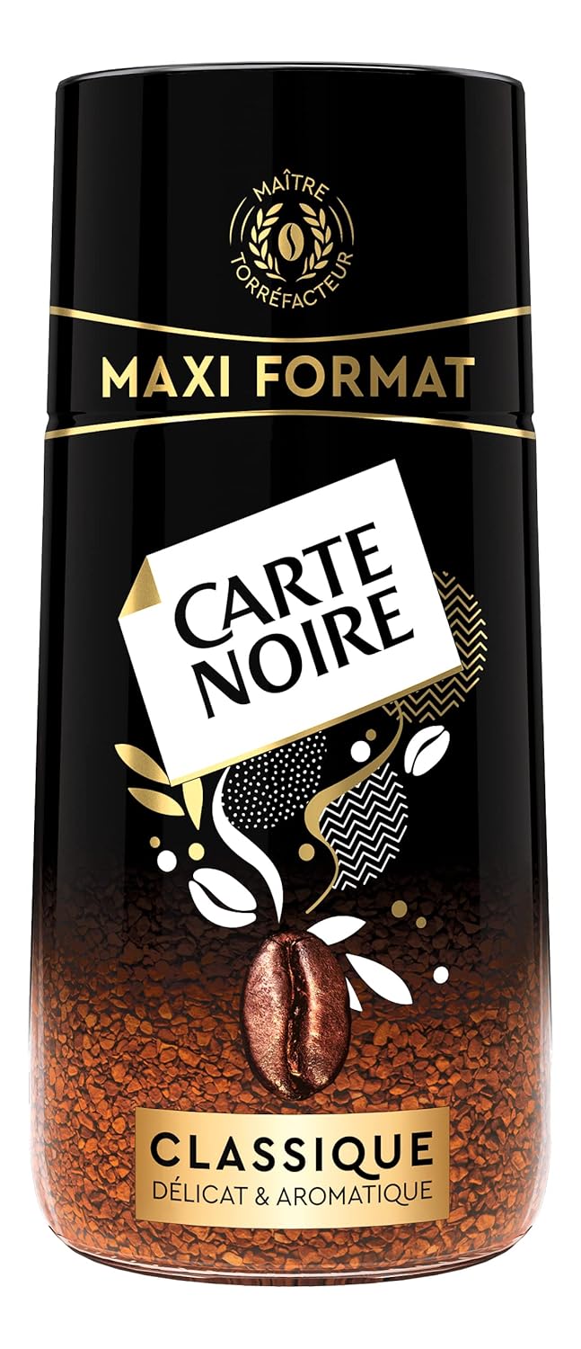 French Import Carte Noire Soluble Coffee - Maxi 180g