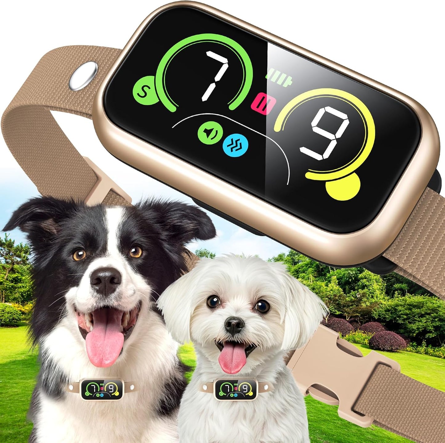 Smart Bark Collar with 4 Modes for Effective Dog Training