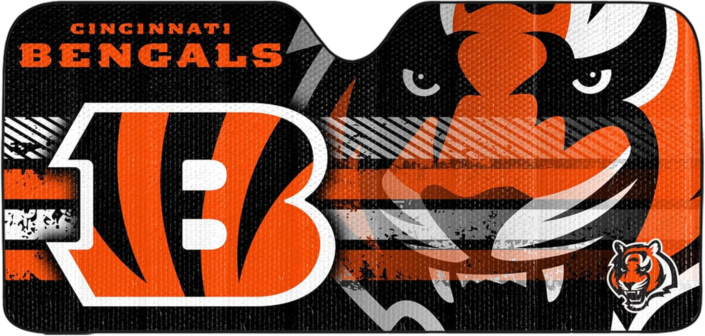 Fanmats NFL Windshield Sun Auto Shade for Ultimate Protection