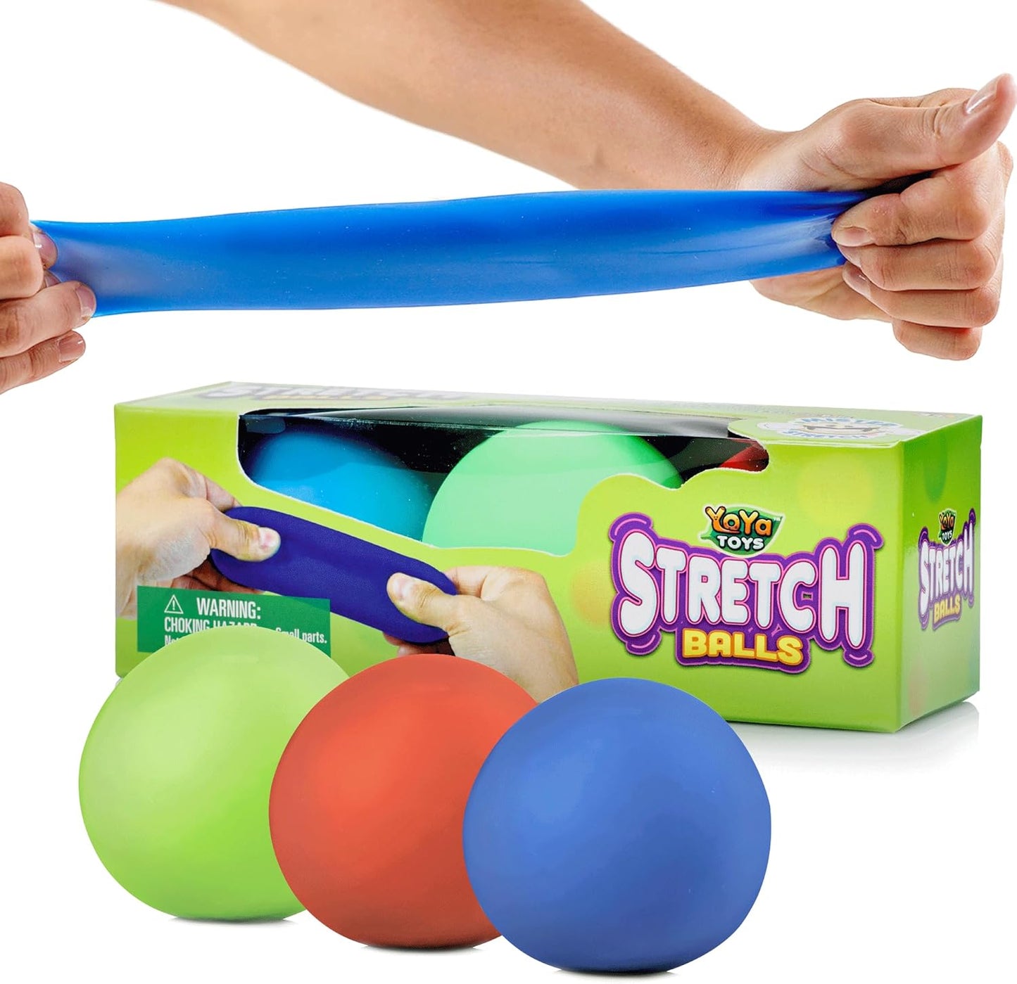 YoYa Toys Stress Relief Balls Set - Calming Sensory Fidgets