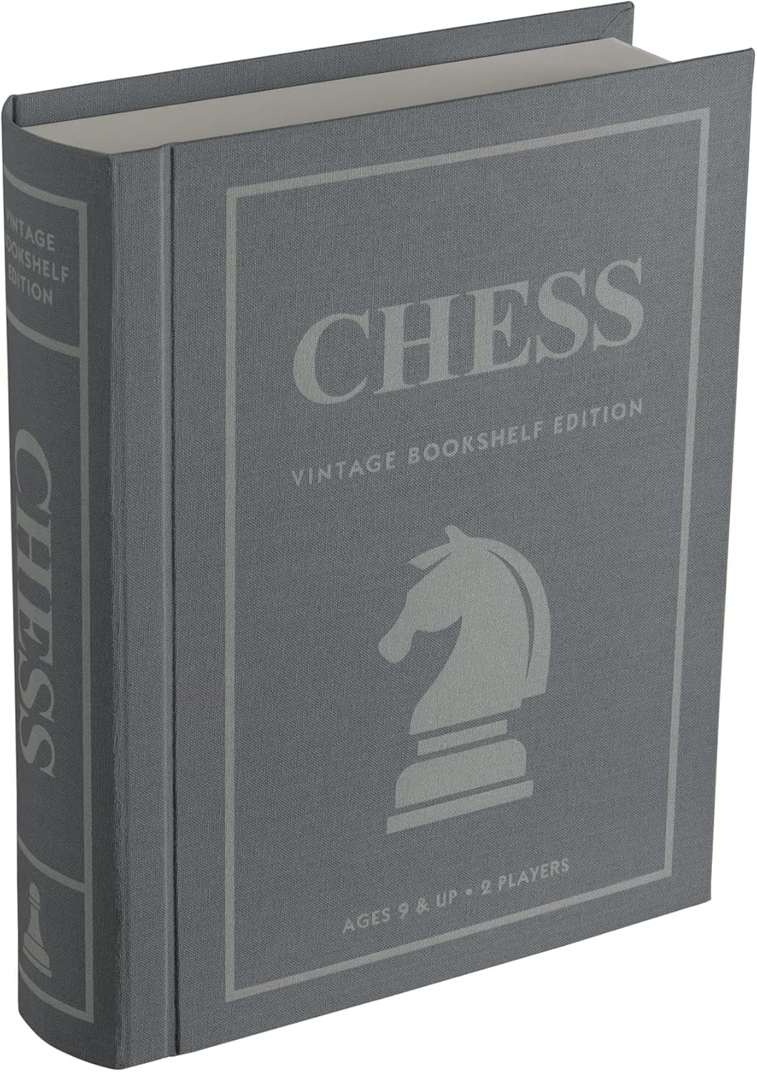 Chess Vintage Bookshelf Edition - Timeless Strategy Game for All