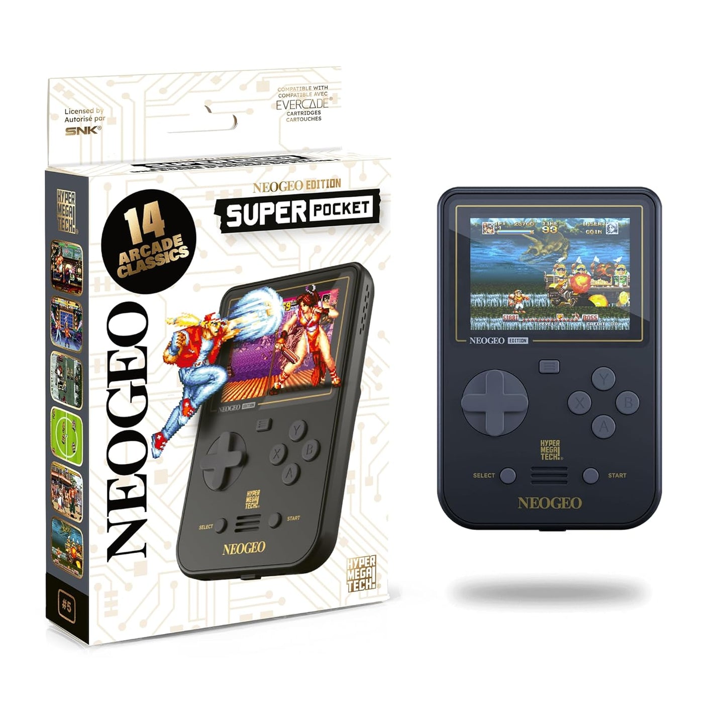 HyperMegaTech Super Pocket NEOGEO Edition: Ultimate Gaming Experience