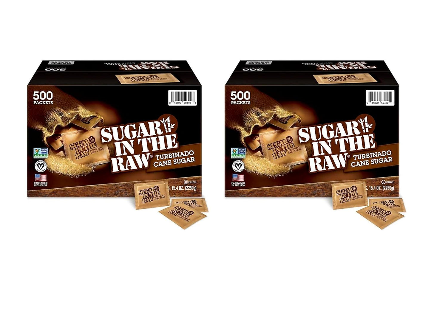 Brown Sugar InThe Raw Packets for Natural Sweetening Needs