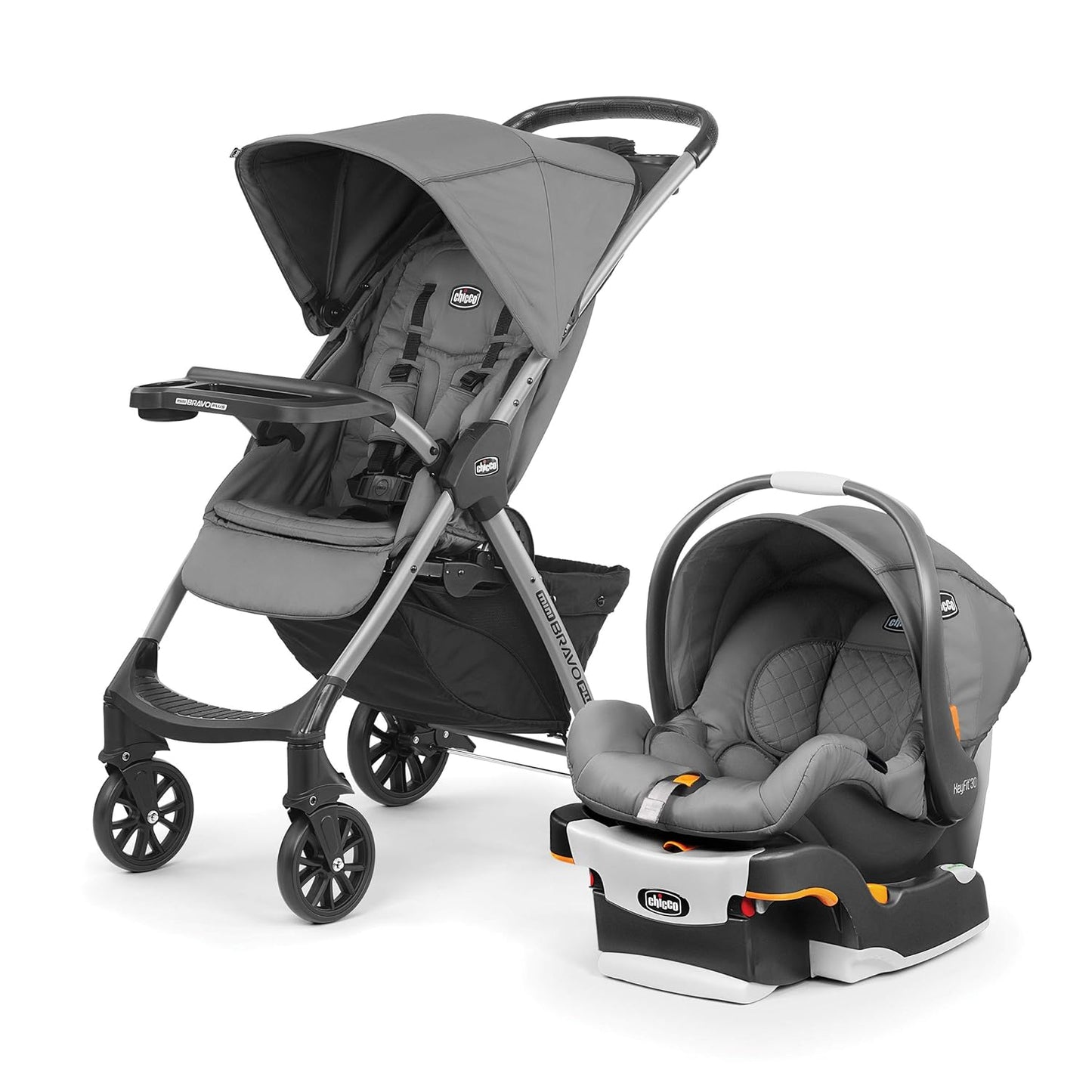 Chicco Mini Bravo Plus Travel System - Lightweight and Compact