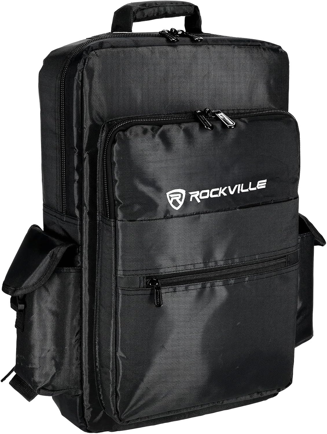 Rockville RVBAG25 V2 Padded Backpack for DJ Controllers and Gear