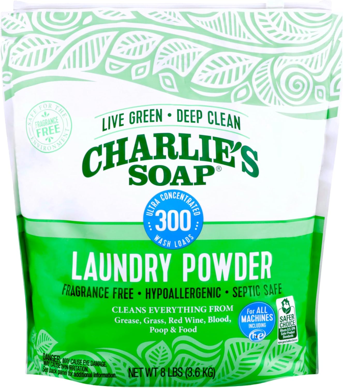 Charlies Soap Hypoallergenic Laundry Detergent for Baby Clothes