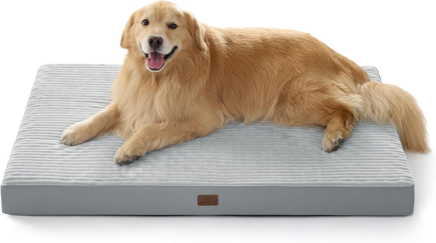 Bedsure XXL Dog Bed for Crate - Orthopedic Pet Bed for Comfort