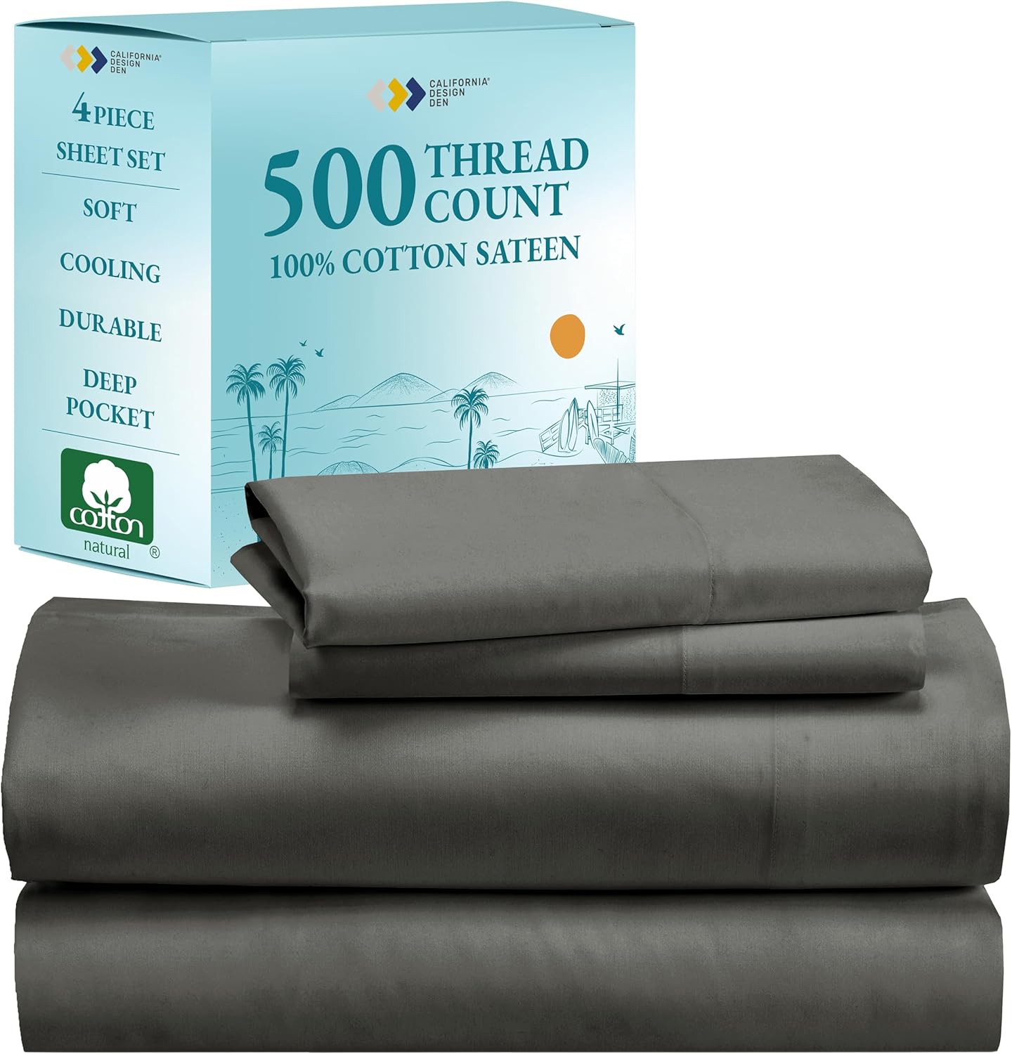 Finest Full Size Sheets Cotton Set for Comfortable Sleep