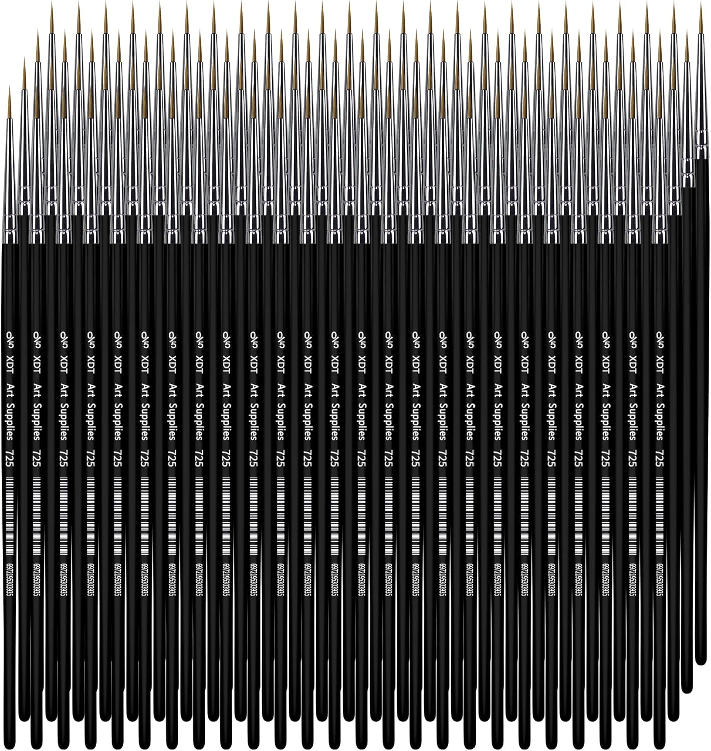 XDT#725 Fine Detail Artist Paint Brush Set for Micro Painting