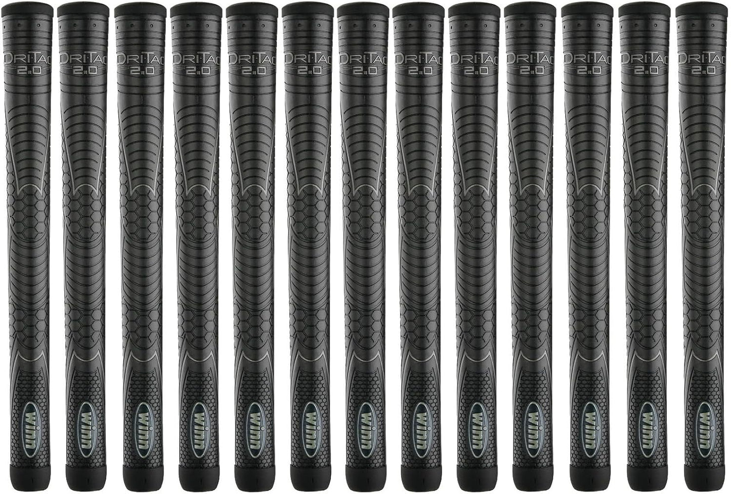 Winn Dri-Tac 2.0 Golf Grips Set of 13 for Enhanced Performance