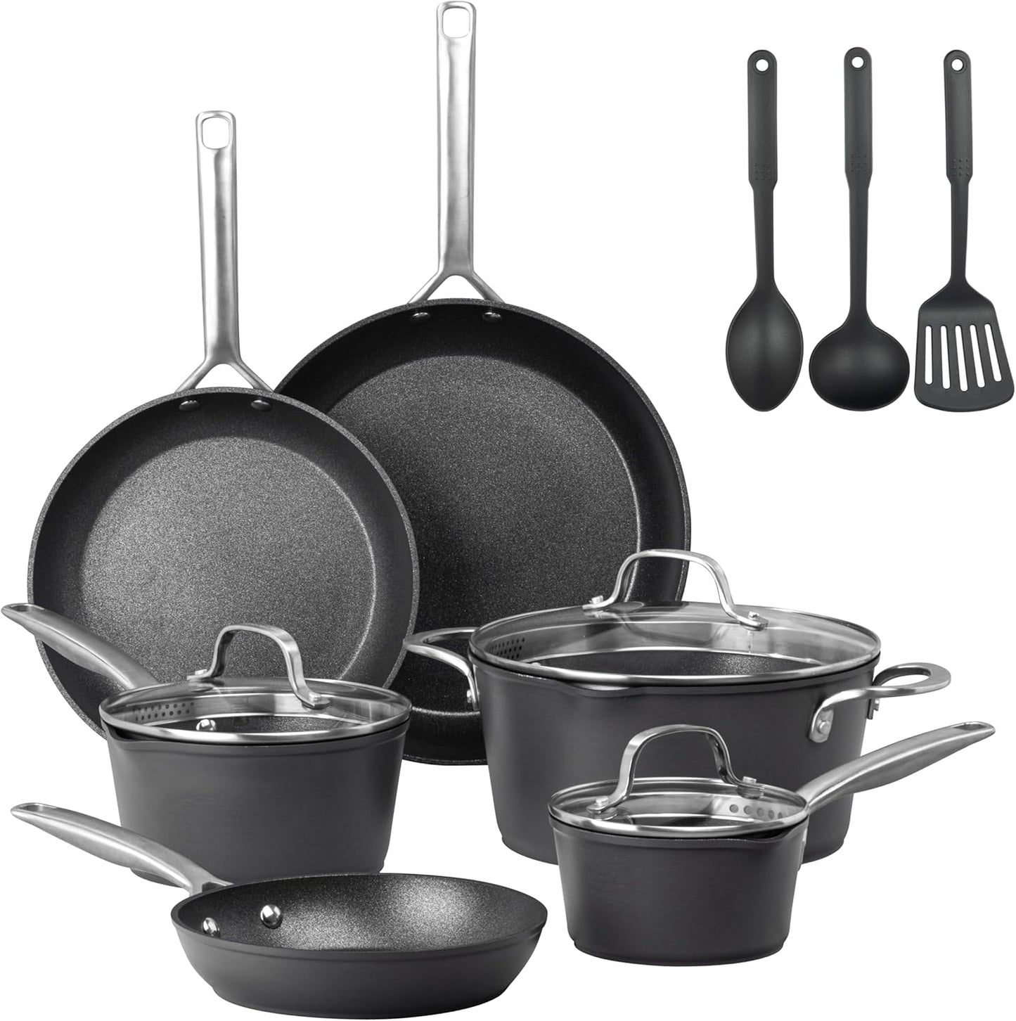 Granitestone 14 Pc Induction Cookware Set for Every Kitchen Task