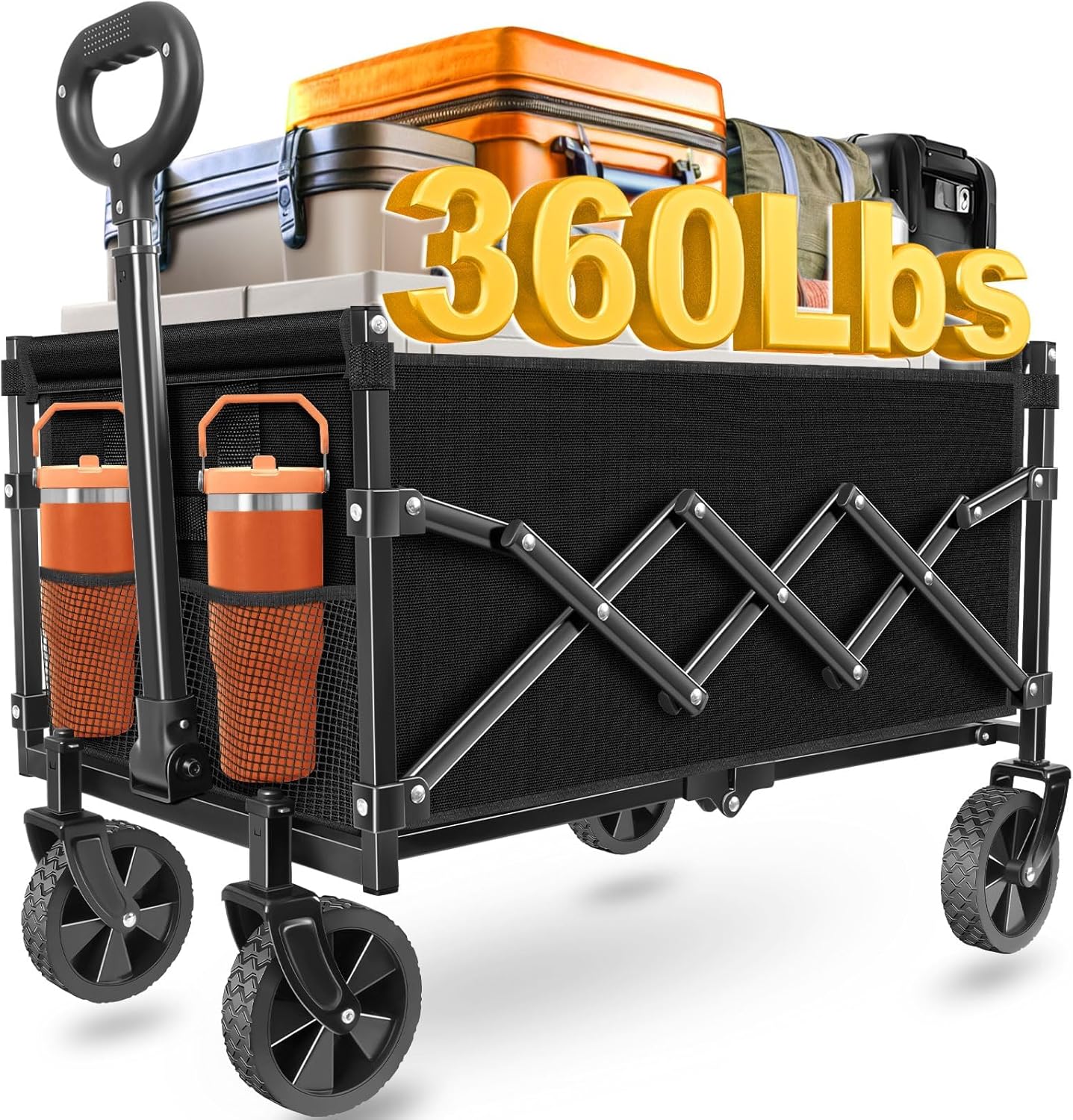Wagons Carts Foldable for Beach Sports and Camping Needs