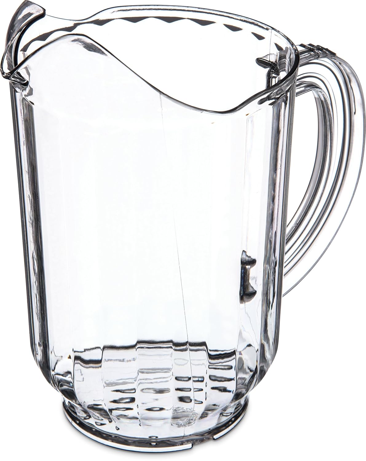 Carlisle 60 oz Clear SAN Plastic Pitcher for Restaurants and Catering