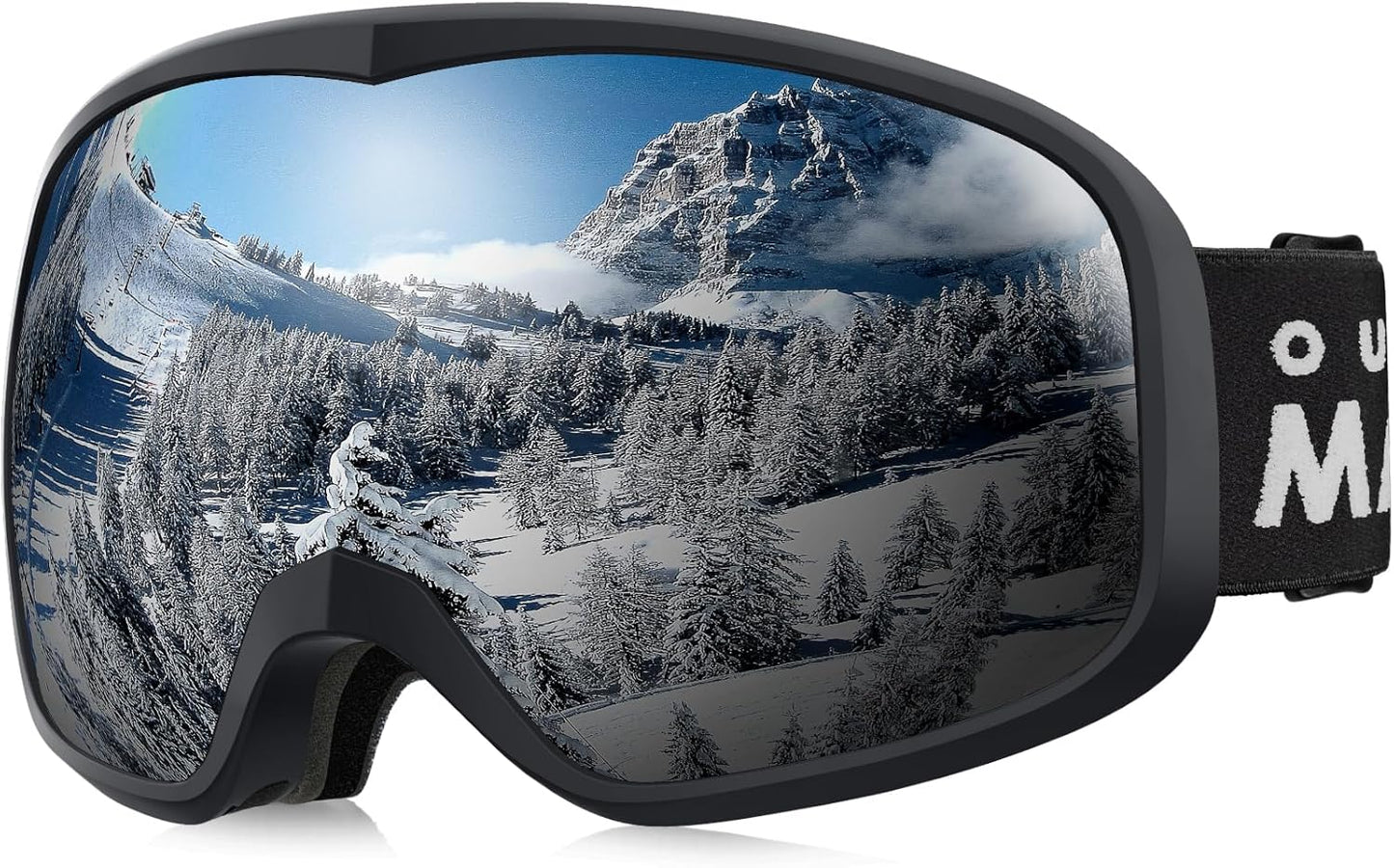 OutdoorMaster Owl OTG Ski Goggles - Anti-Fog & UV Protection