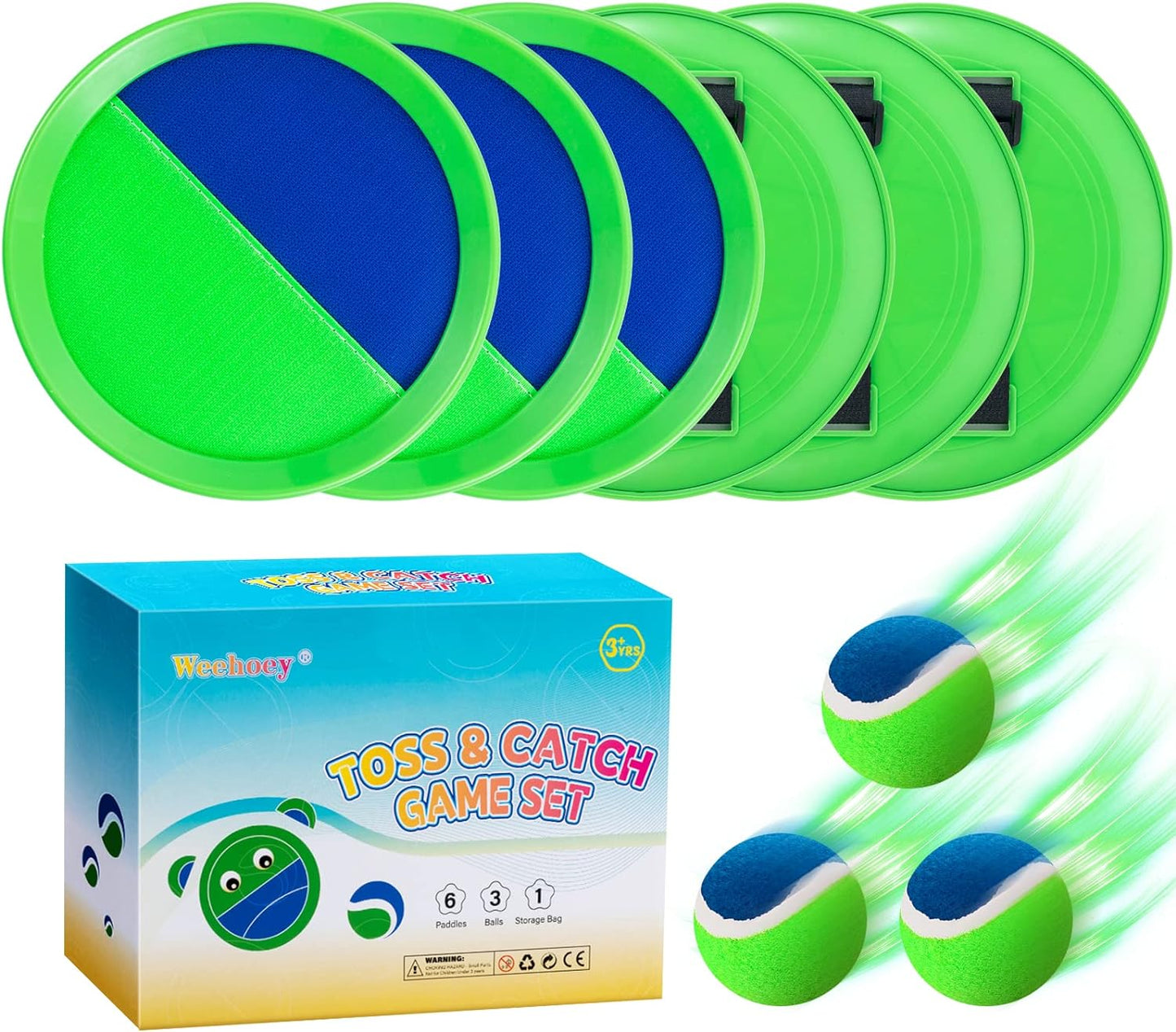Interactive Toss & Catch Game Set - Fun Outdoor Toy!