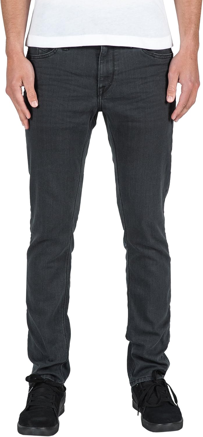 Volcom Men's Vorta Slim Fit Stretch Denim Jean for Comfort