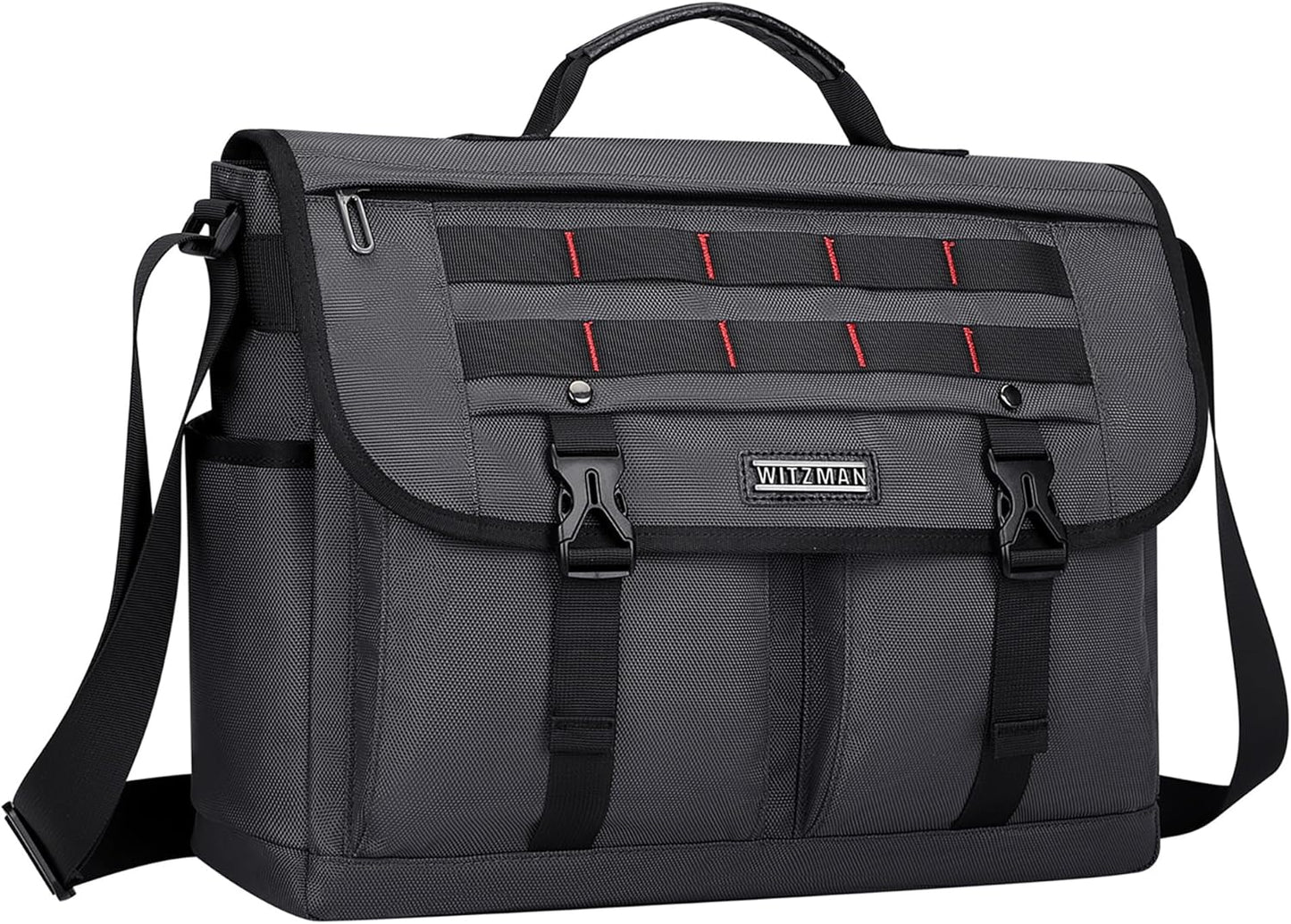 WITZMAN Messenger Bag for Men Crossbody Large Lightweight Satchel