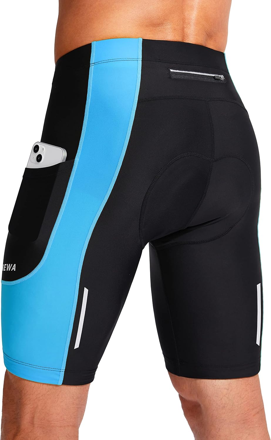 Bikewa Men's Bike Shorts with 3D Padding for Ultimate Comfort
