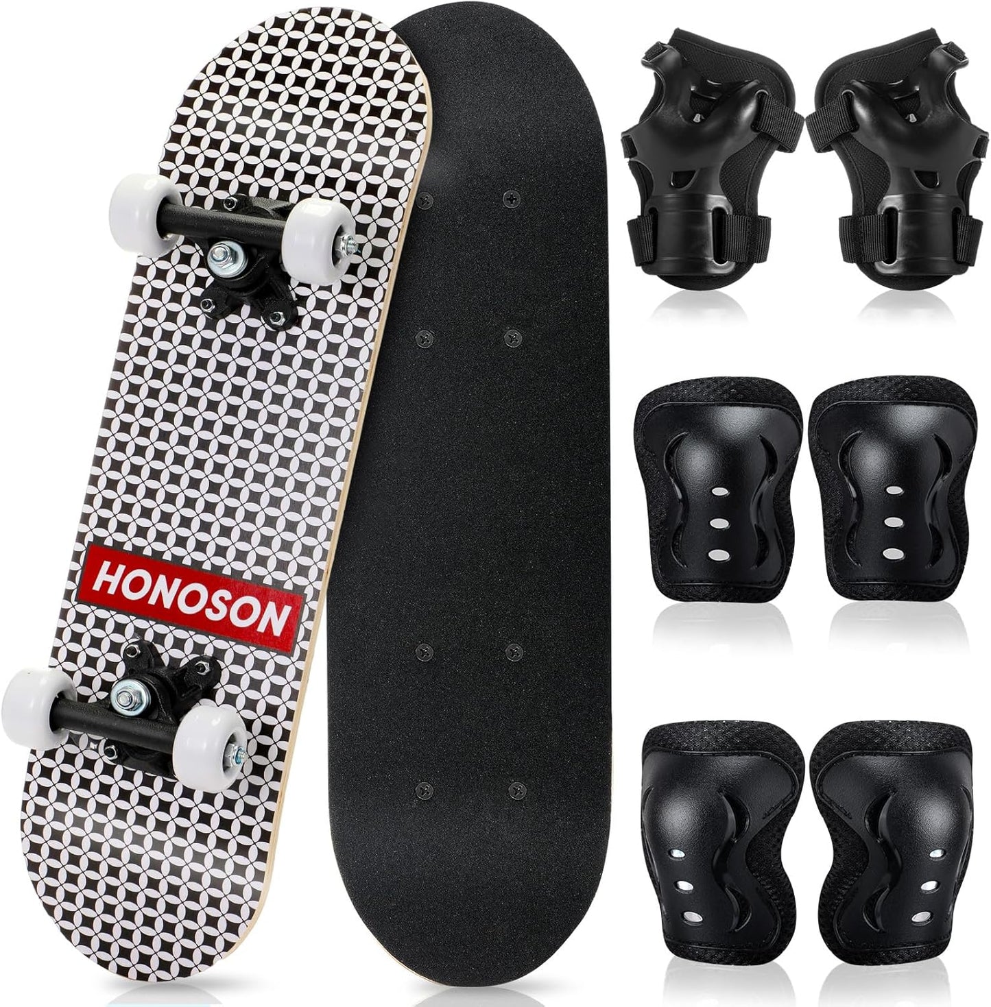Skateboard for Toddlers with Protective Gear Set for Kids