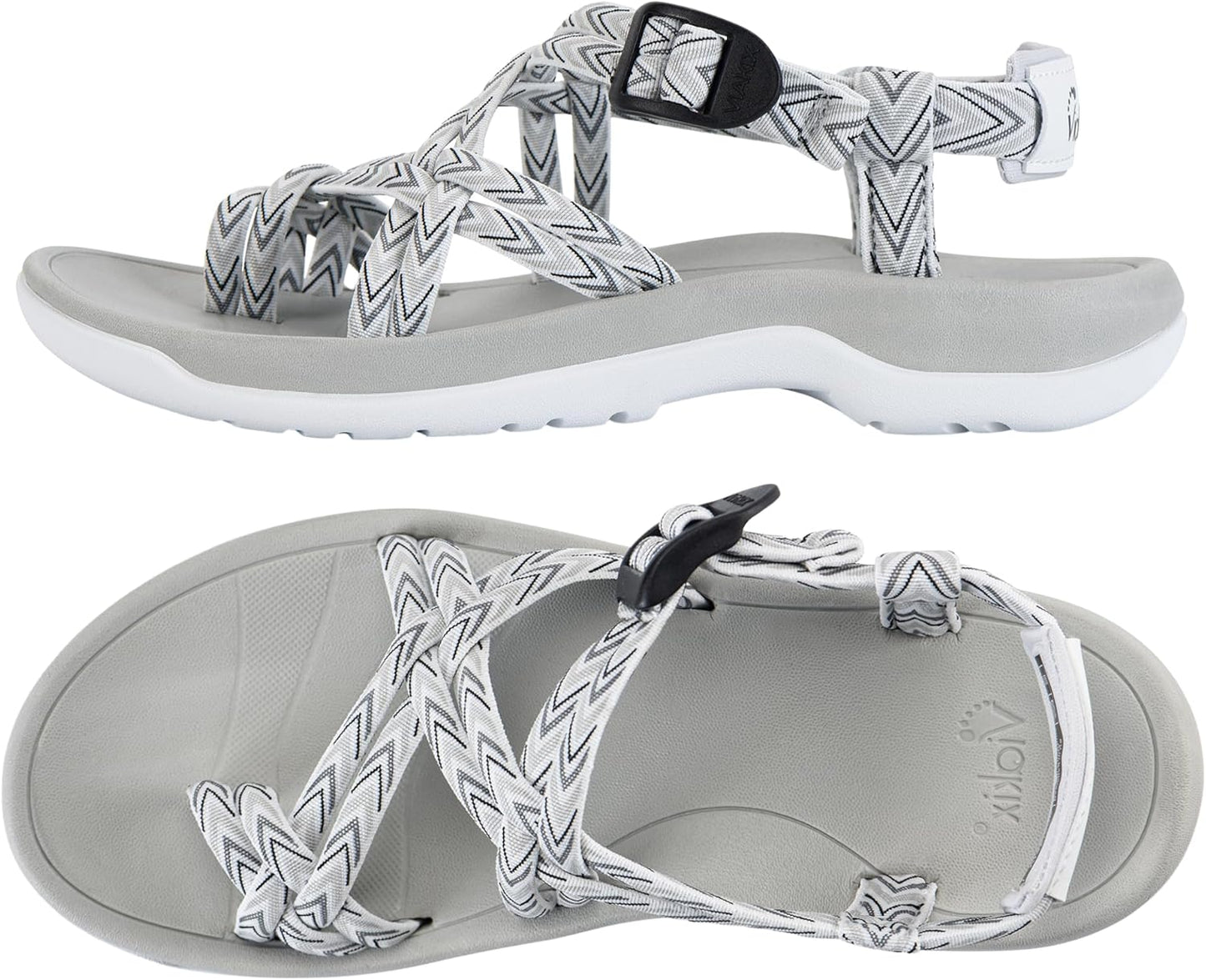 Viakix Womens Walking Sandals: Stylish Comfy Athletic Outdoor Gear