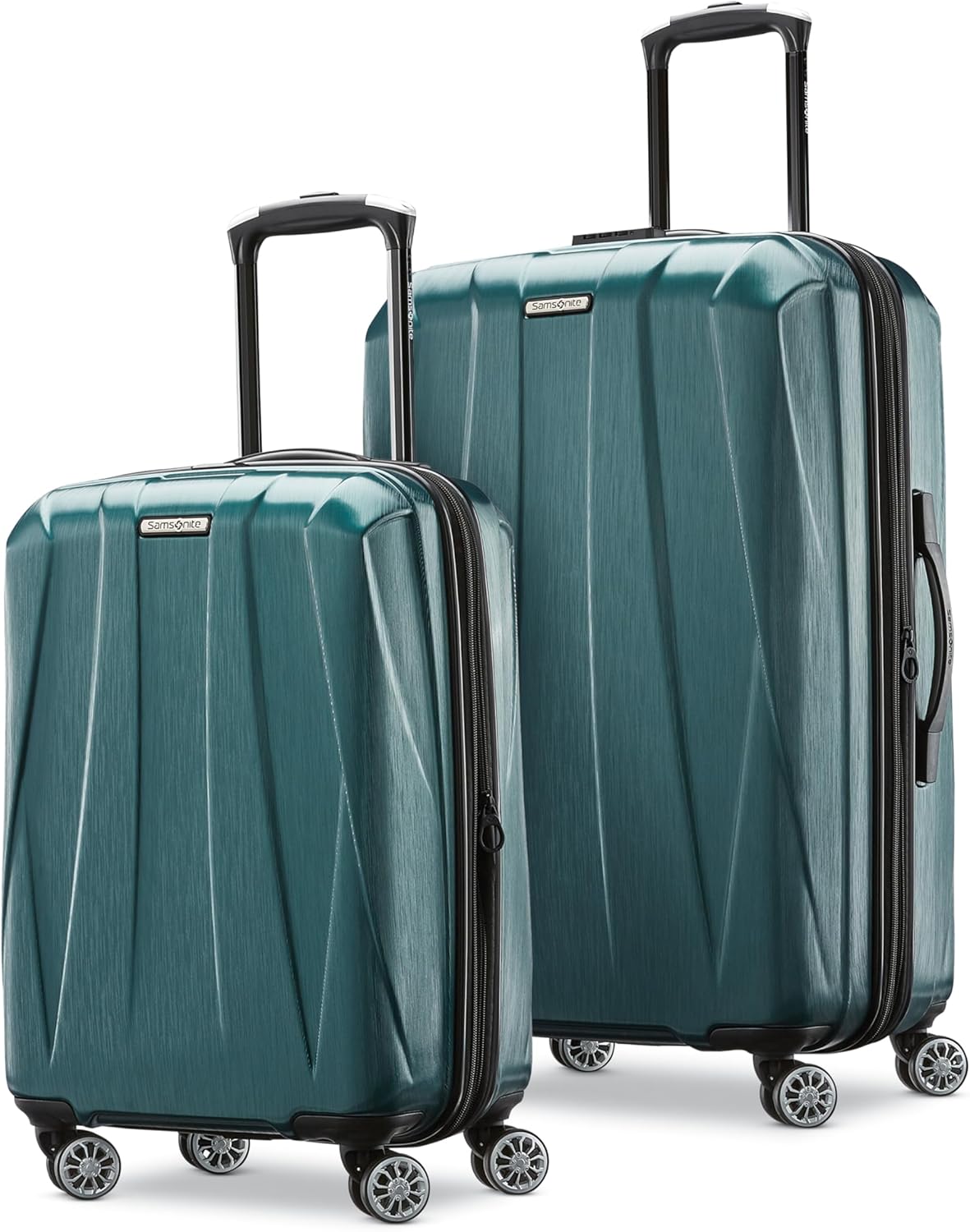 Samsonite Centric 2 Hardside Expandable Luggage Set in Emerald Green