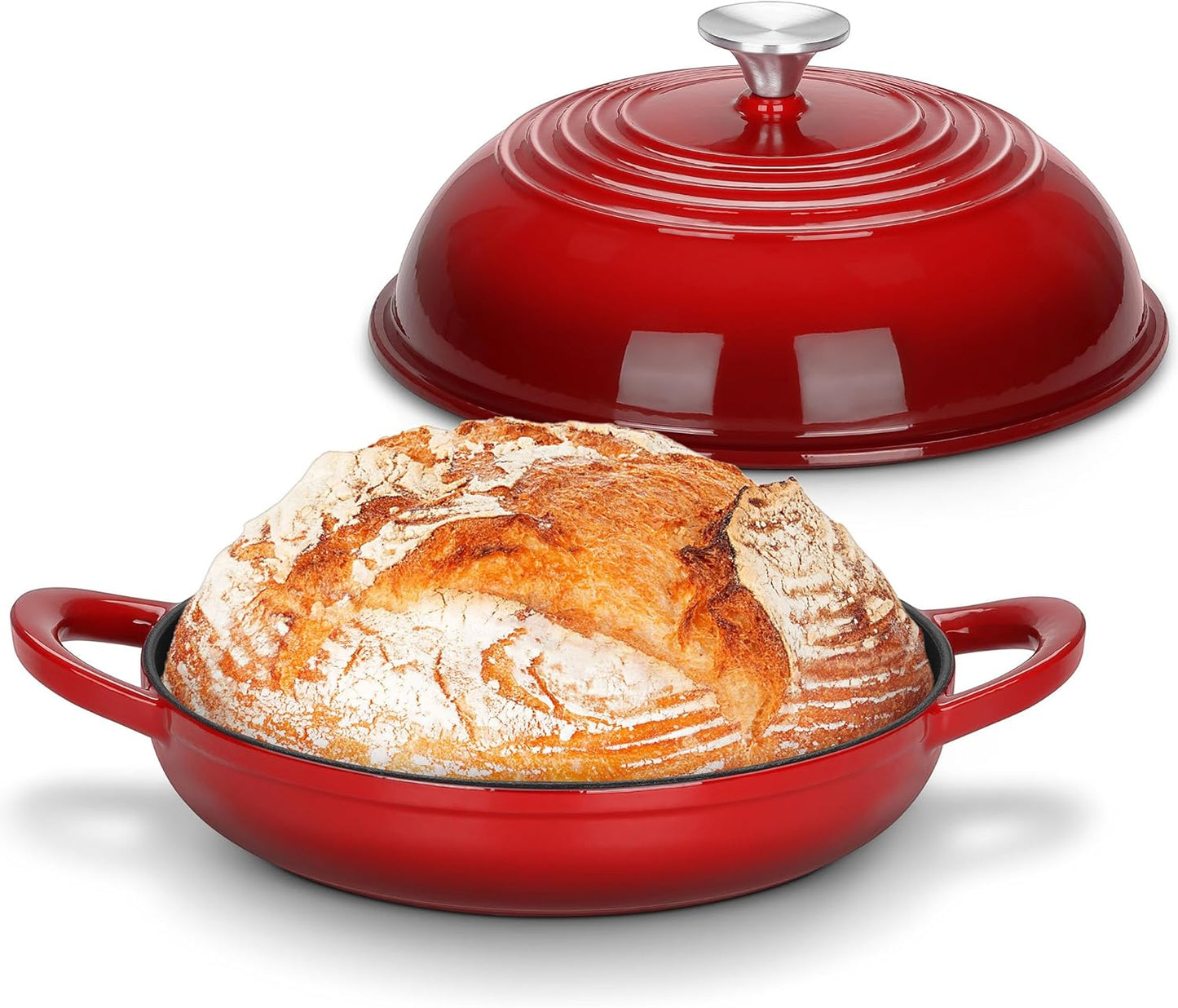 Joyfair Bread Dutch Oven for Sourdough Baking (5.5 QT)